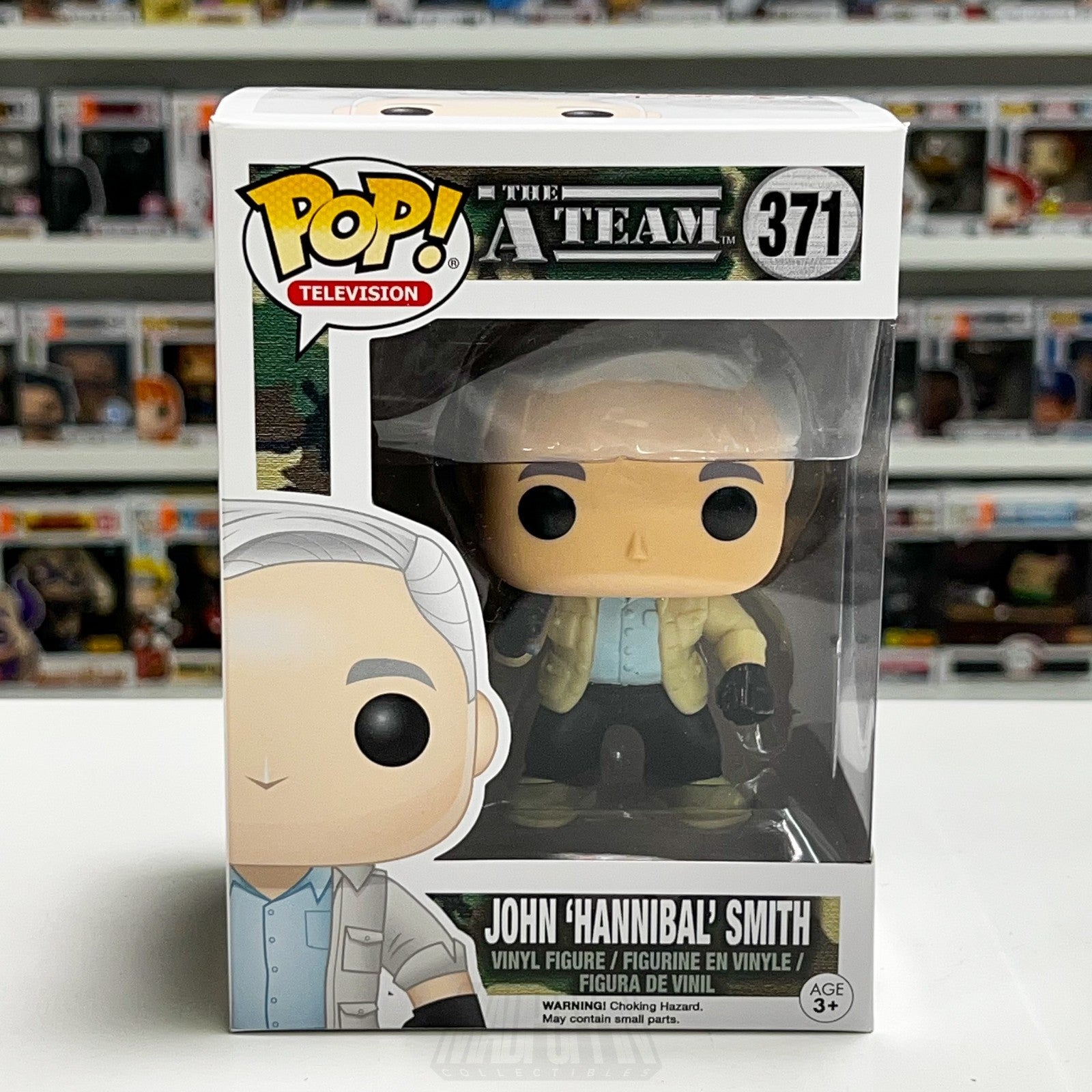 Funko Pop The A-Team John 'Hannibal' Smith 371 Vinyl Figure TV Collectible New