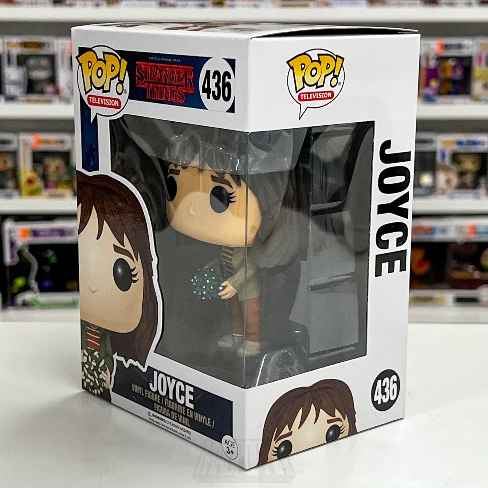 Funko Pop Television Stranger Things Joyce 436 Vinyl Figure Toy Horror Sci-Fi1