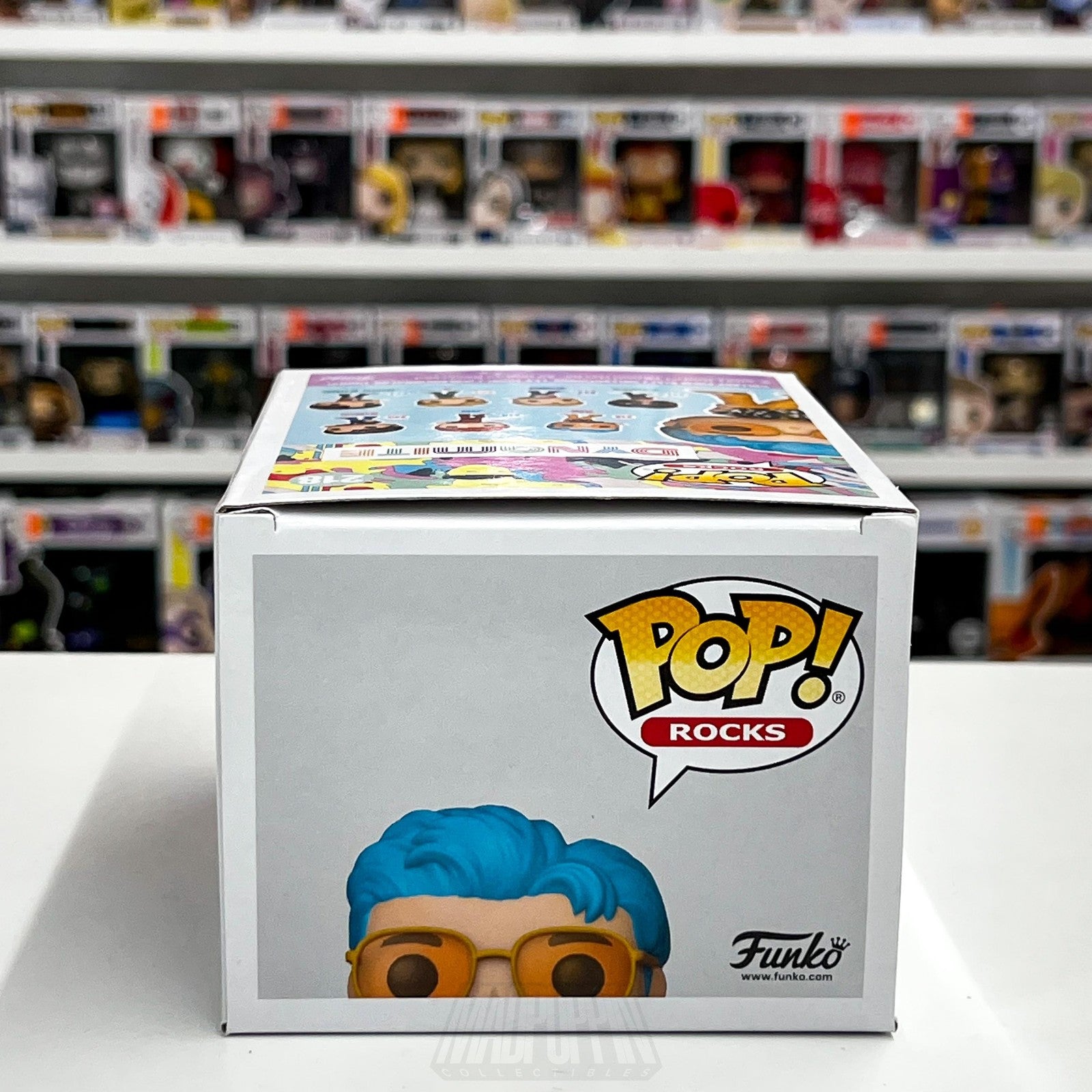 Funko Pop Rocks BTS RM 218 Dynamite Vinyl Figure K-Pop Idol 2021 Window Box6