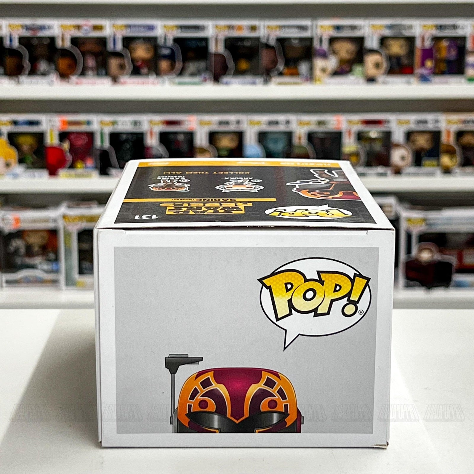 Funko Pop Star Wars Rebels Sabine Masked #131 Walgreens Exclusive Vinyl Figure
