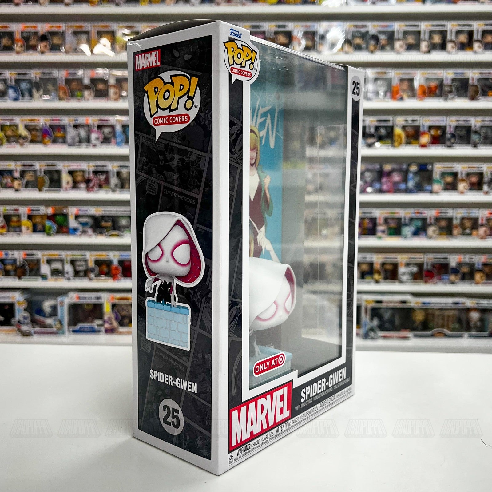Funko Pop Comic Covers Marvel Spider-Gwen #25 Target Exclusive Figure New in Box