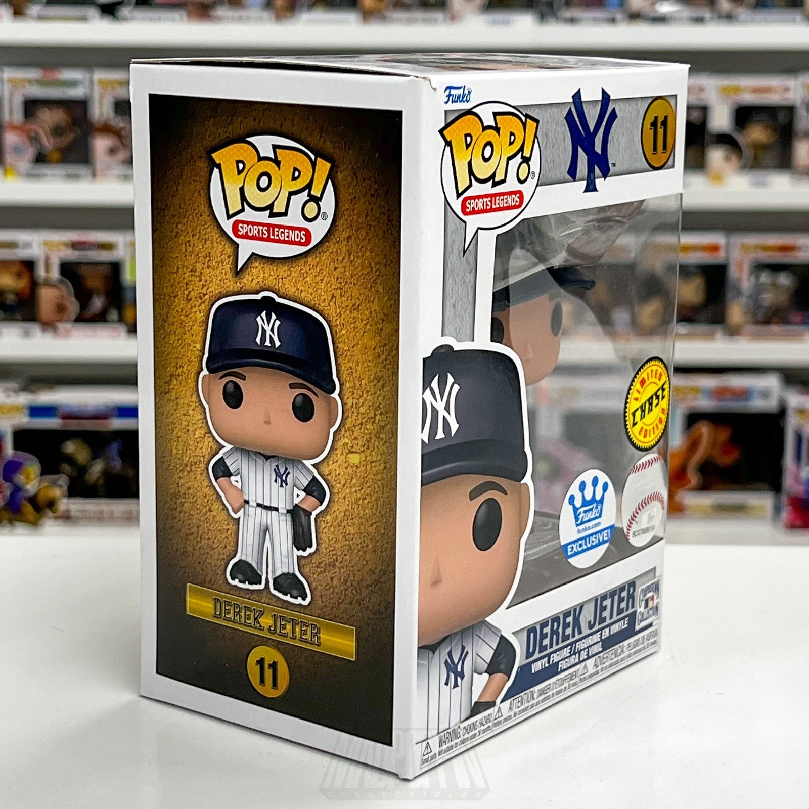 Funko Pop MLB Baseball New York Yankees Derek Jeter Muddy Chase 11 Sport Legends5