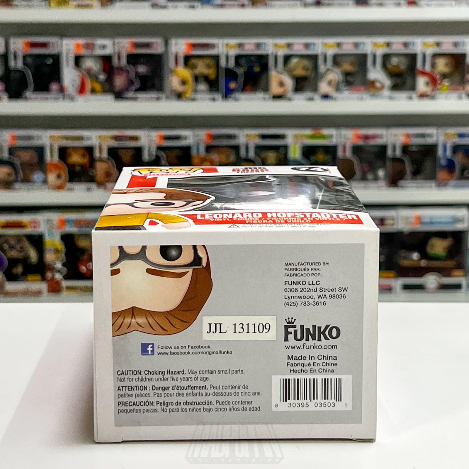 Funko Pop The Big Bang Theory TBBT Leonard Hofstadter 74 Star Trek TV Figure Toy