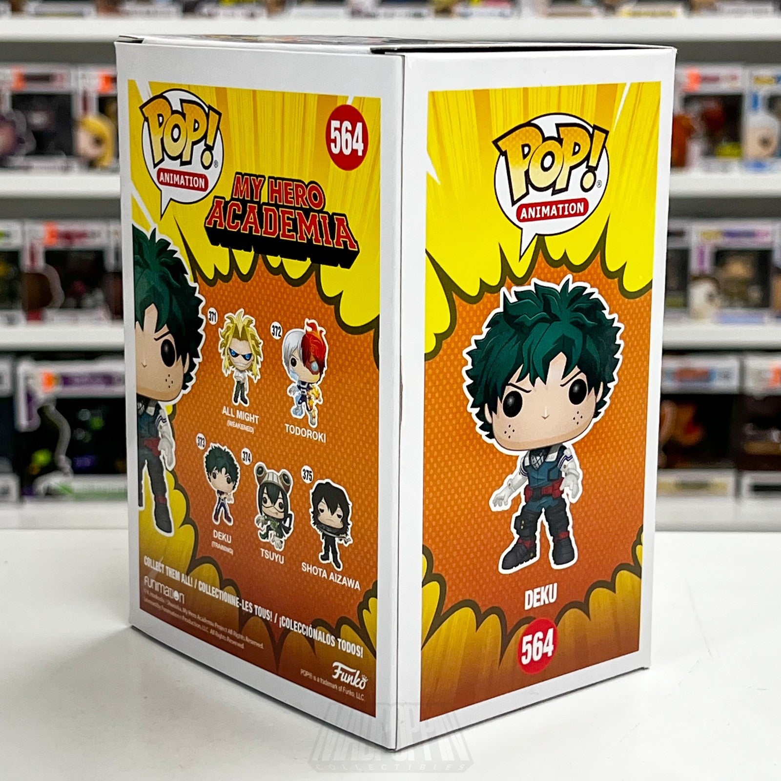 Funko Pop Anime My Hero Academia Deku Hot Topic 564 Izuku Midoriya Vinyl Figure4