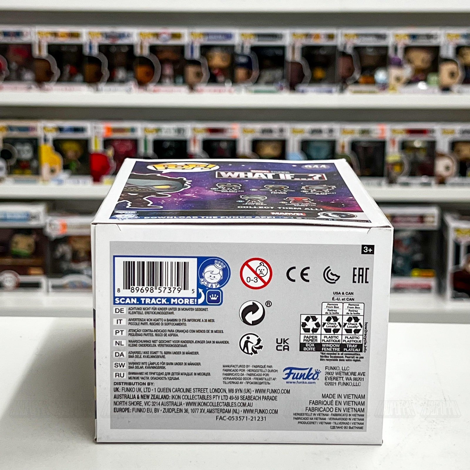 Funko Pop Marvel Studios What If Zombie Iron Man #944 Bobble-Head Vinyl Figure