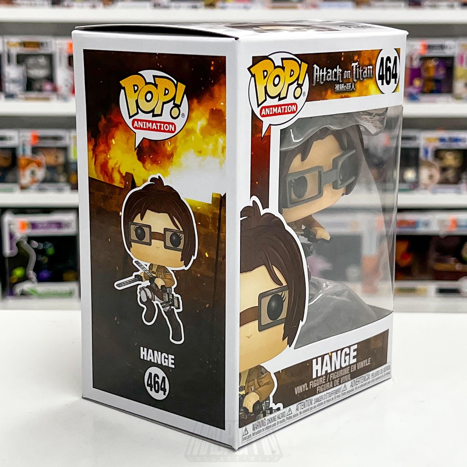Funko Pop Anime Attack On Titan Hange 464 Vinyl Figure AOT Animation Toy Manga5