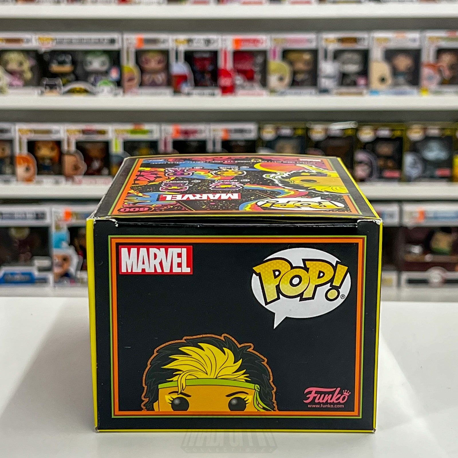 Funko Pop Marvel Rogue Blacklight Target 800 Uncanny X-Men Mutant Vinyl Figure6