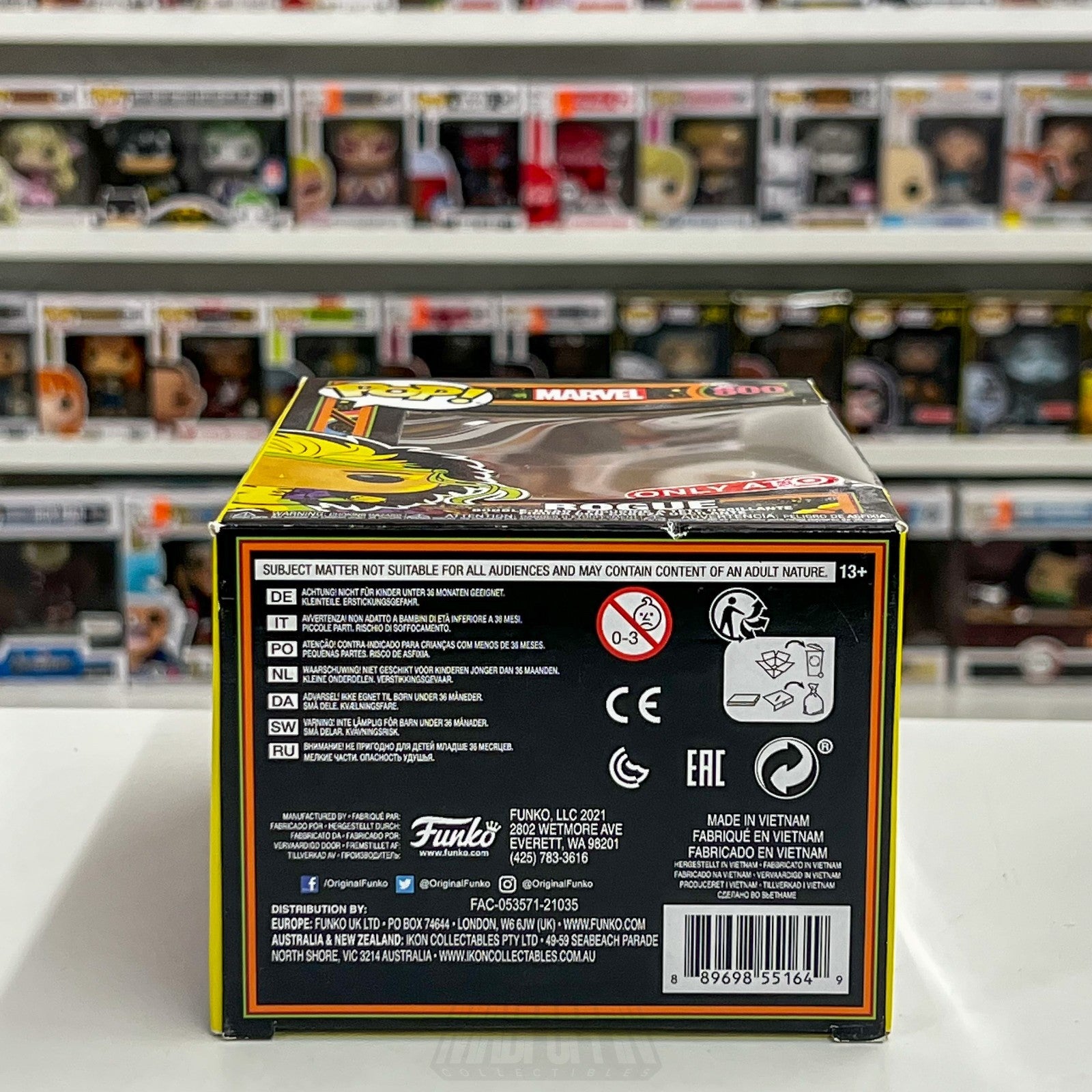 Funko Pop Marvel Rogue Blacklight Target 800 Uncanny X-Men Mutant Vinyl Figure7