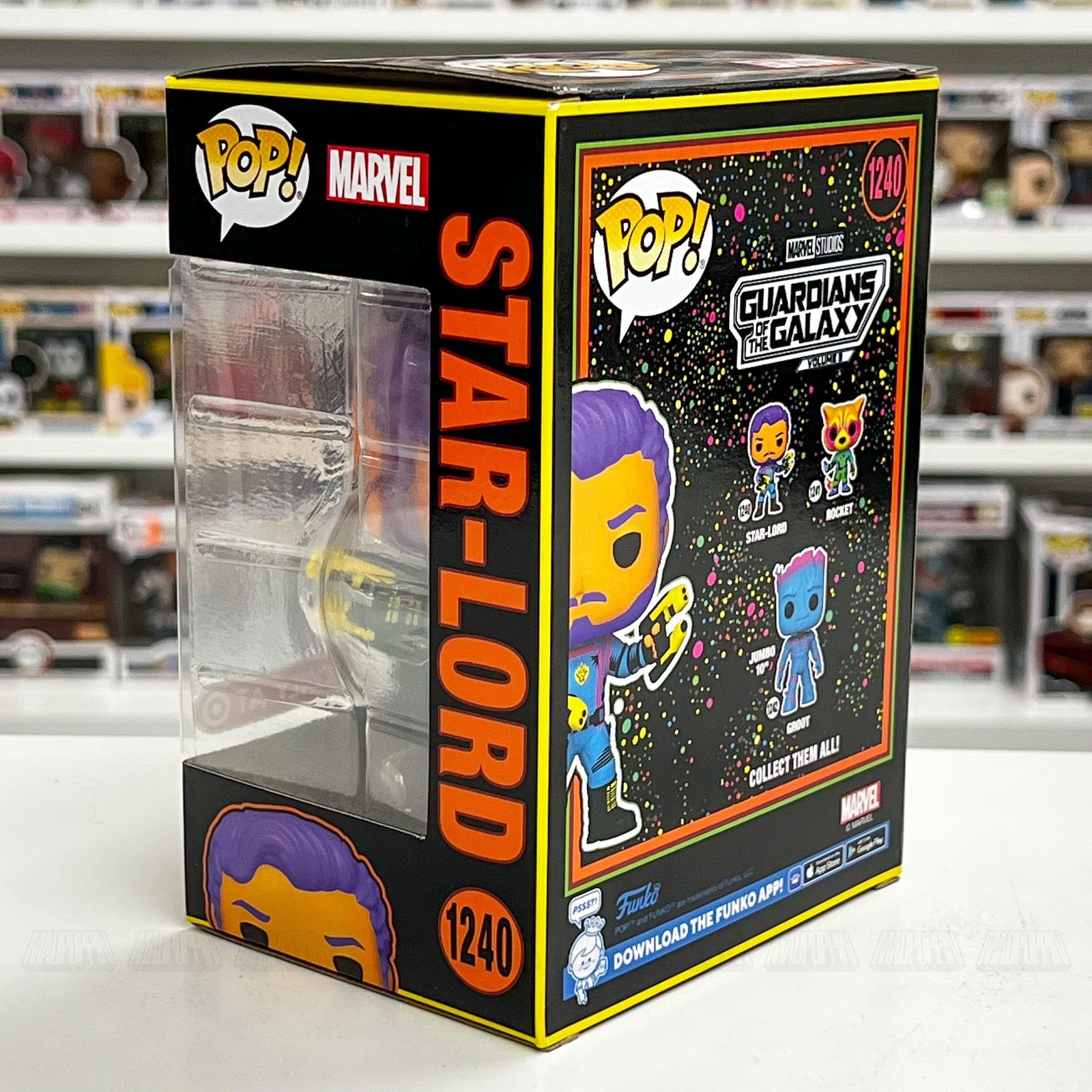 Funko Pop Marvel GOTG Vol. 3 Star-Lord #1240 Target Exclusive Bobblehead Figure