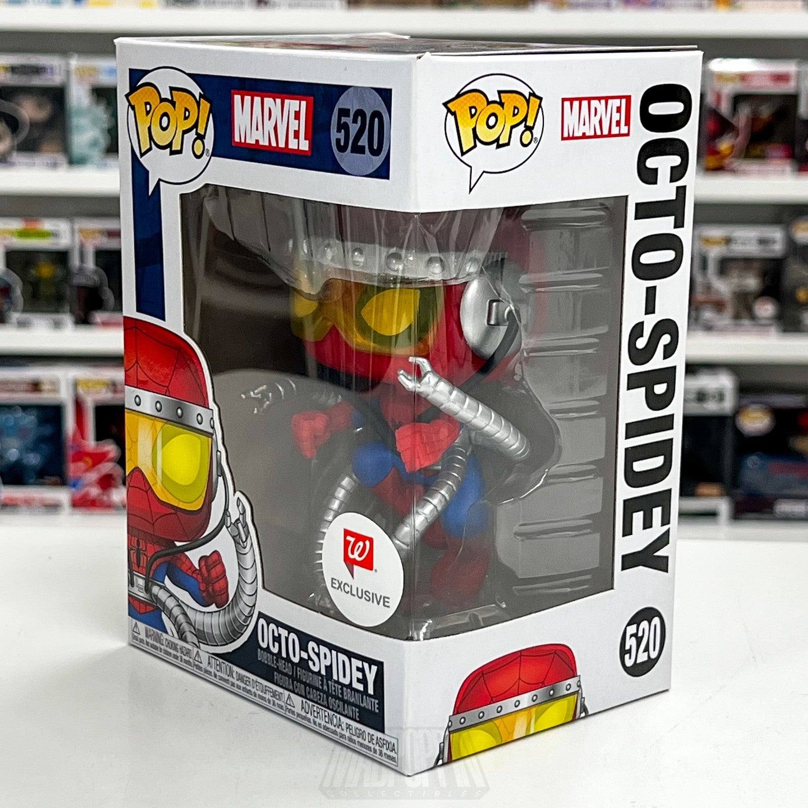 Funko Pop Marvel Octo-Spidey Walgreens 520 Doc Ock Peter Parker Toy Vinyl Figure1