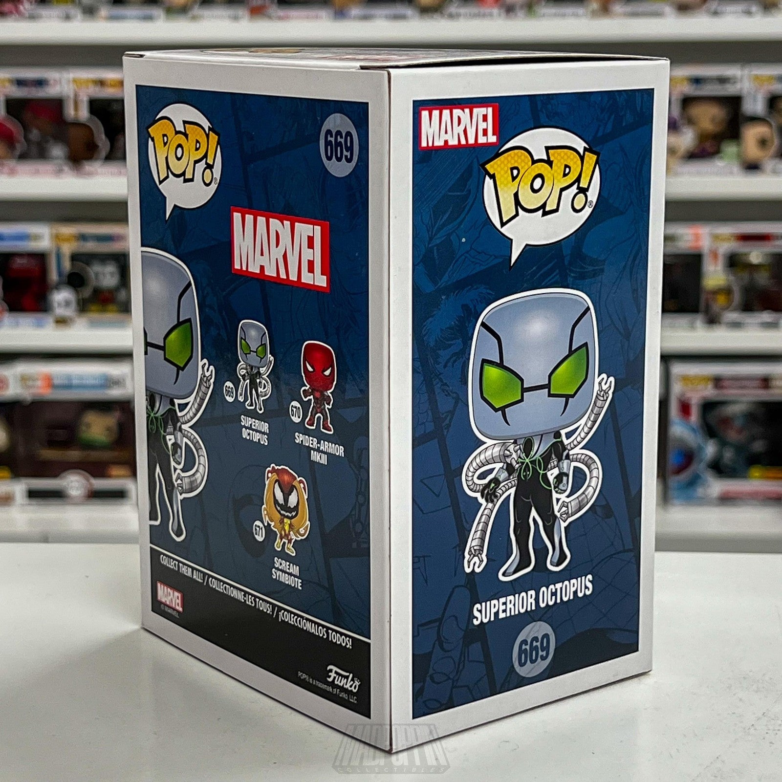 Funko Pop Marvel Superior Octopus 669 Walgreens Exclusive Vinyl Figure New Box