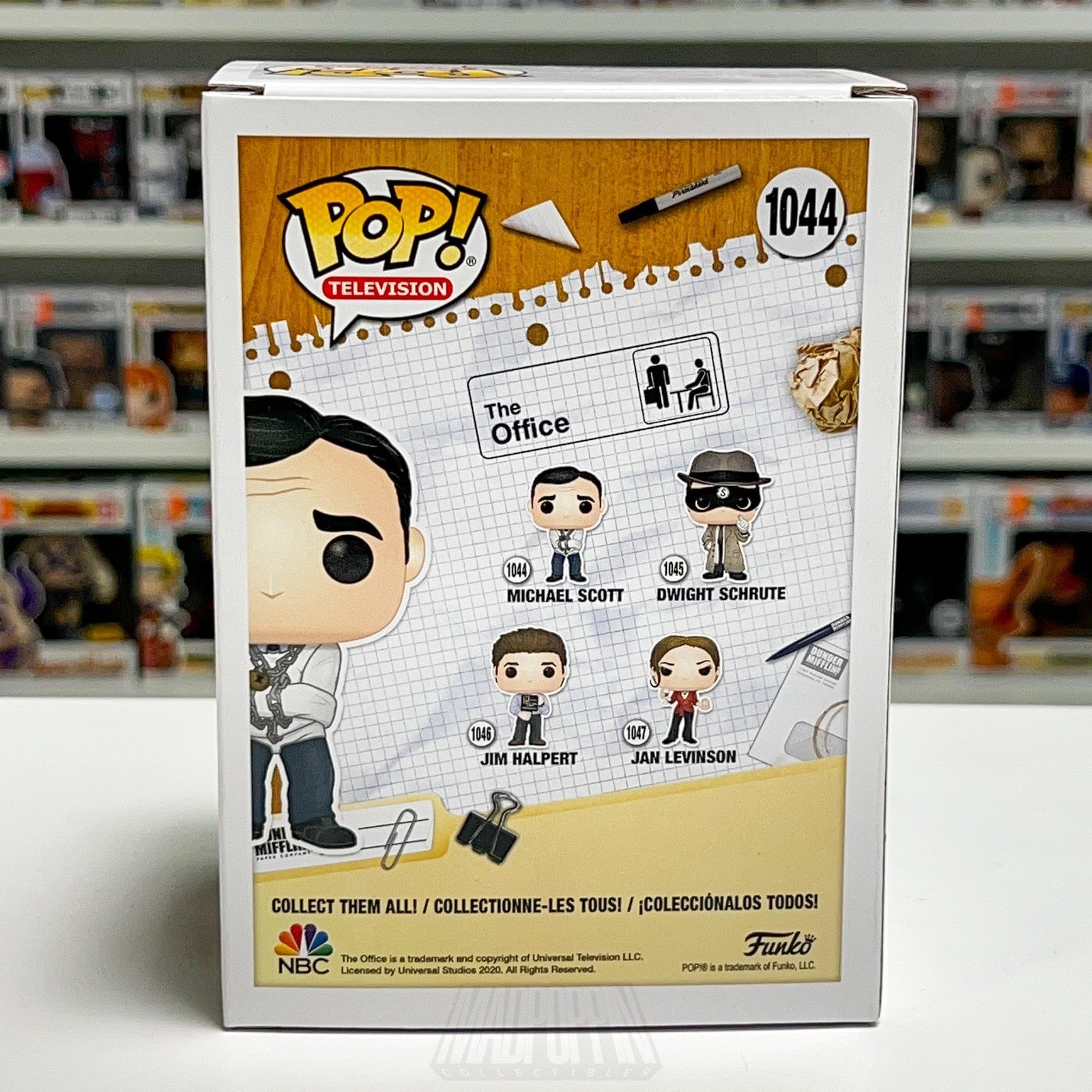 Funko Pop The Office Michael Scott 1044 Straight Jacket Figure TV Show Comedy