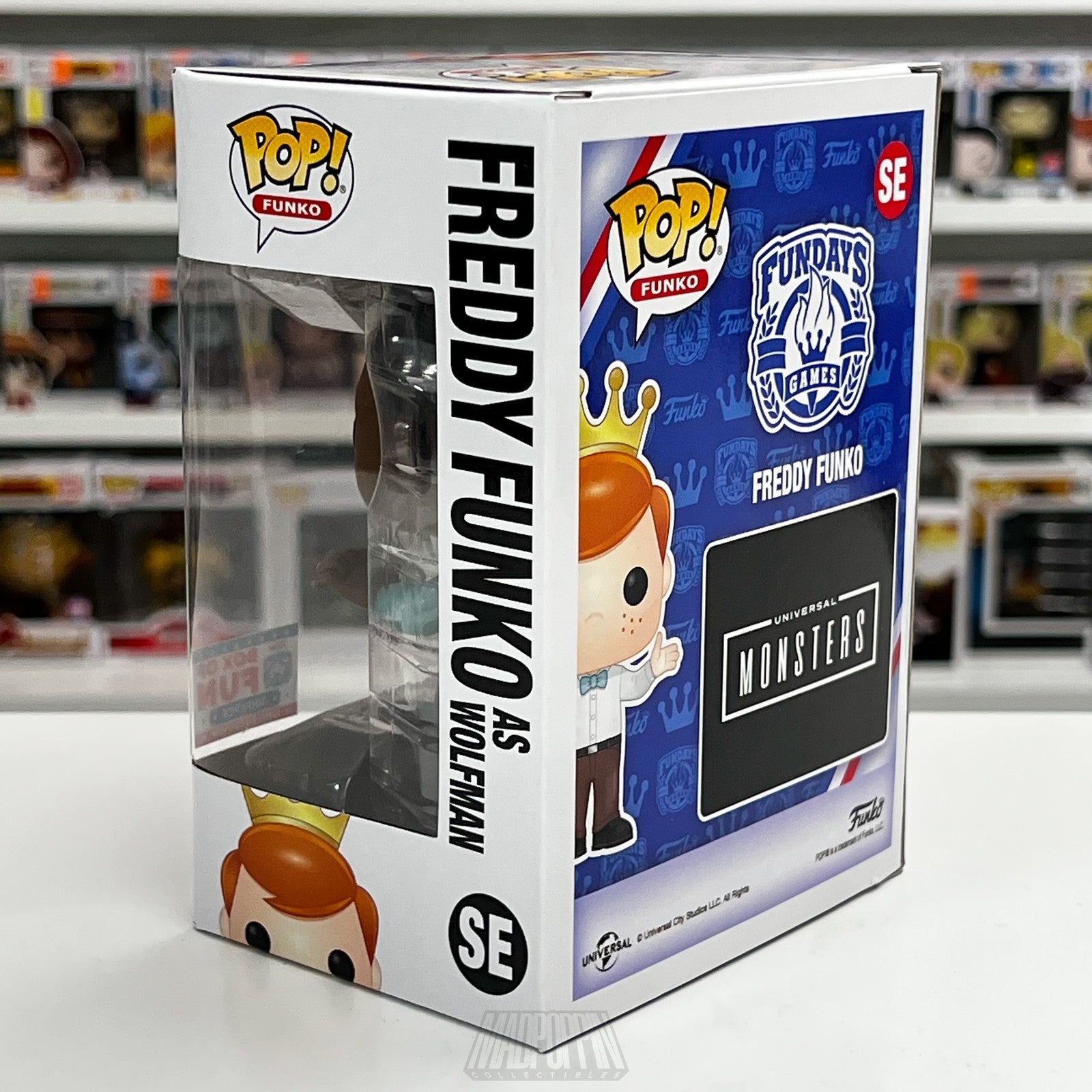 Freddy Funko as Wolfman Funko Pop SE Box of Fun 3000 PCS Limited Edition Figure