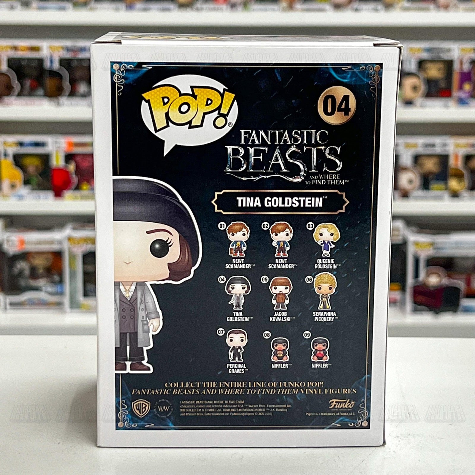Funko Pop Tina Goldstein 04 Fantastic Beasts Vinyl Figure New Harry Potter NIB