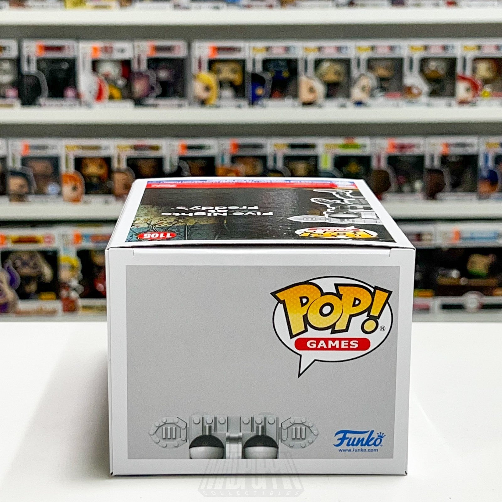 Funko Pop FNAF Five Nights Freddy's Endo-02 1105 NYCC Con Sticker Game