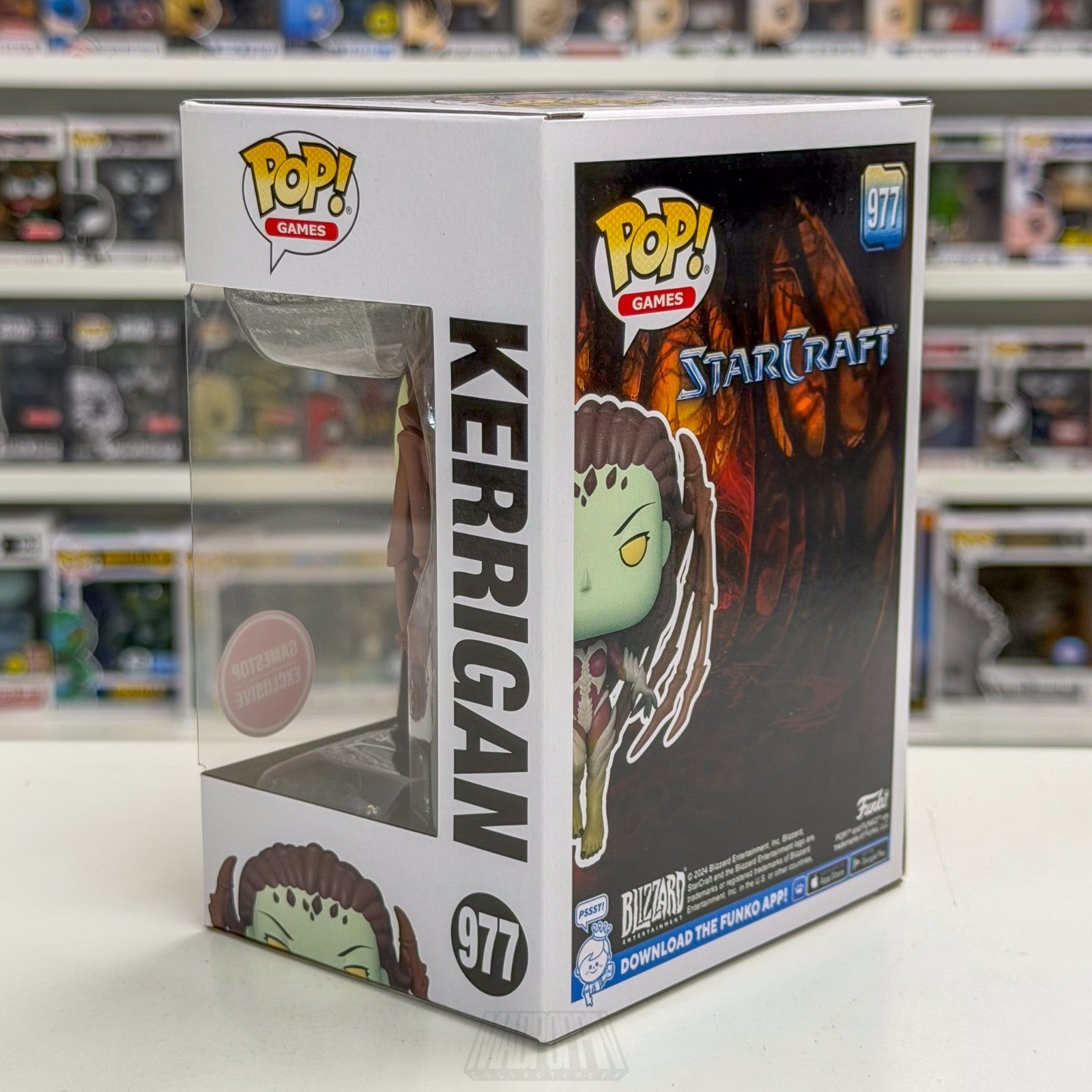 Funko Pop Video Games Starcraft Kerrigan GameStop 977 Blizzard Toy Vinyl Figure2