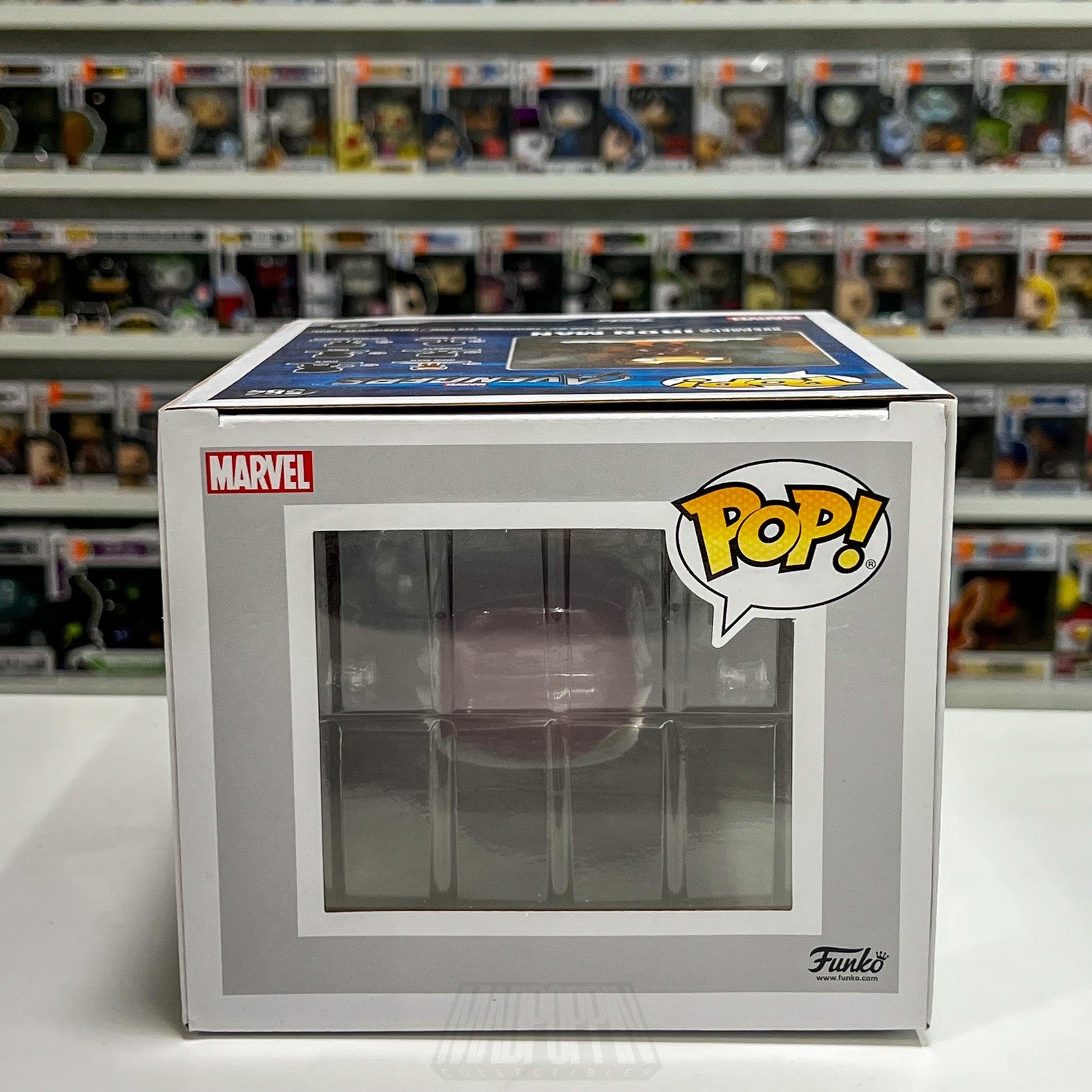 Funko Pop Marvel Avengers Assemble Iron Man 584 Amazon Exclusive Deluxe Figure