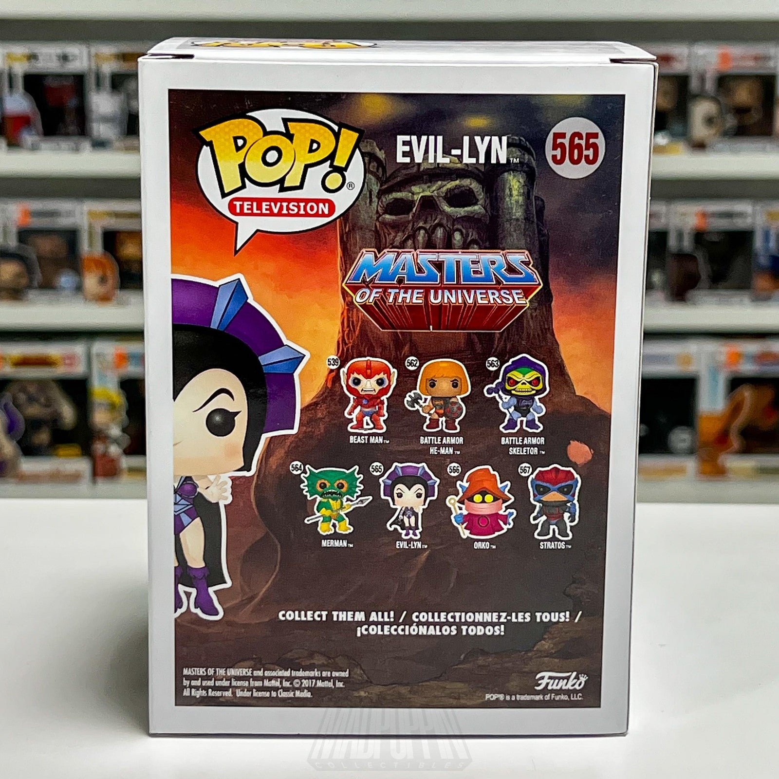 Funko Pop Television Masters of the Universe Evil-Lyn #565 Vinyl Figure MOTU Toy