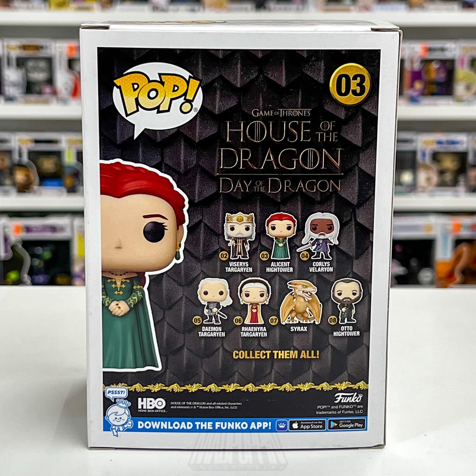 Funko Pop! Alicent Hightower House of the Dragon Day of the Dragon 03 Figure3