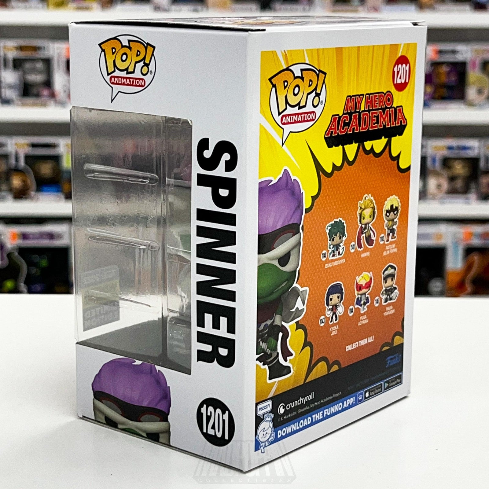 Funko Pop My Hero Academia Spinner 1201 Winter Convention 2022 Ltd Ed Vinyl2