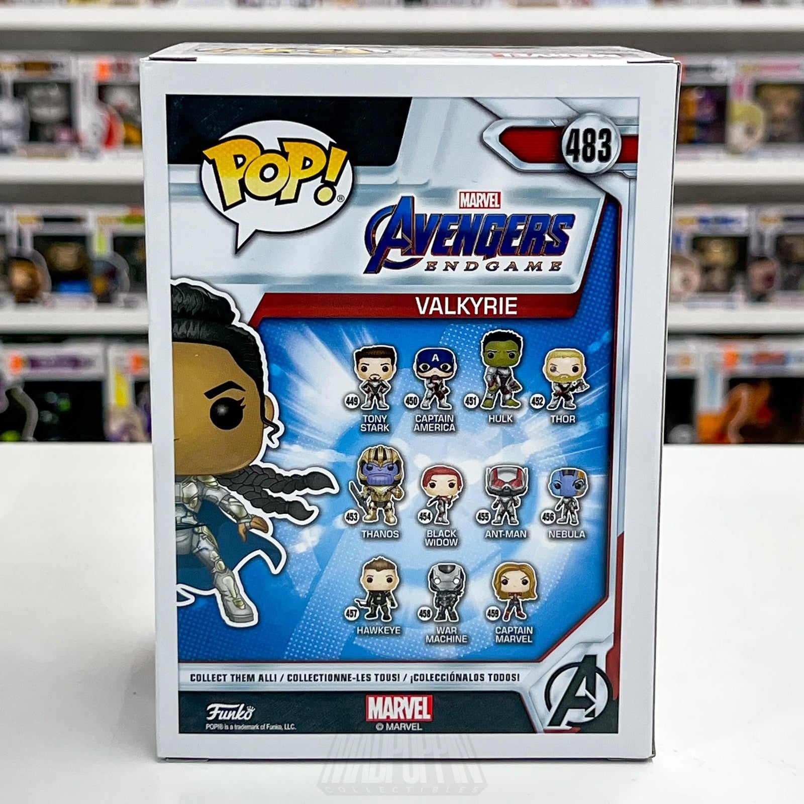 Funko Pop Marvel Avengers Endgame Valkyrie 483 Collector Corps Exclusive Vinyl3