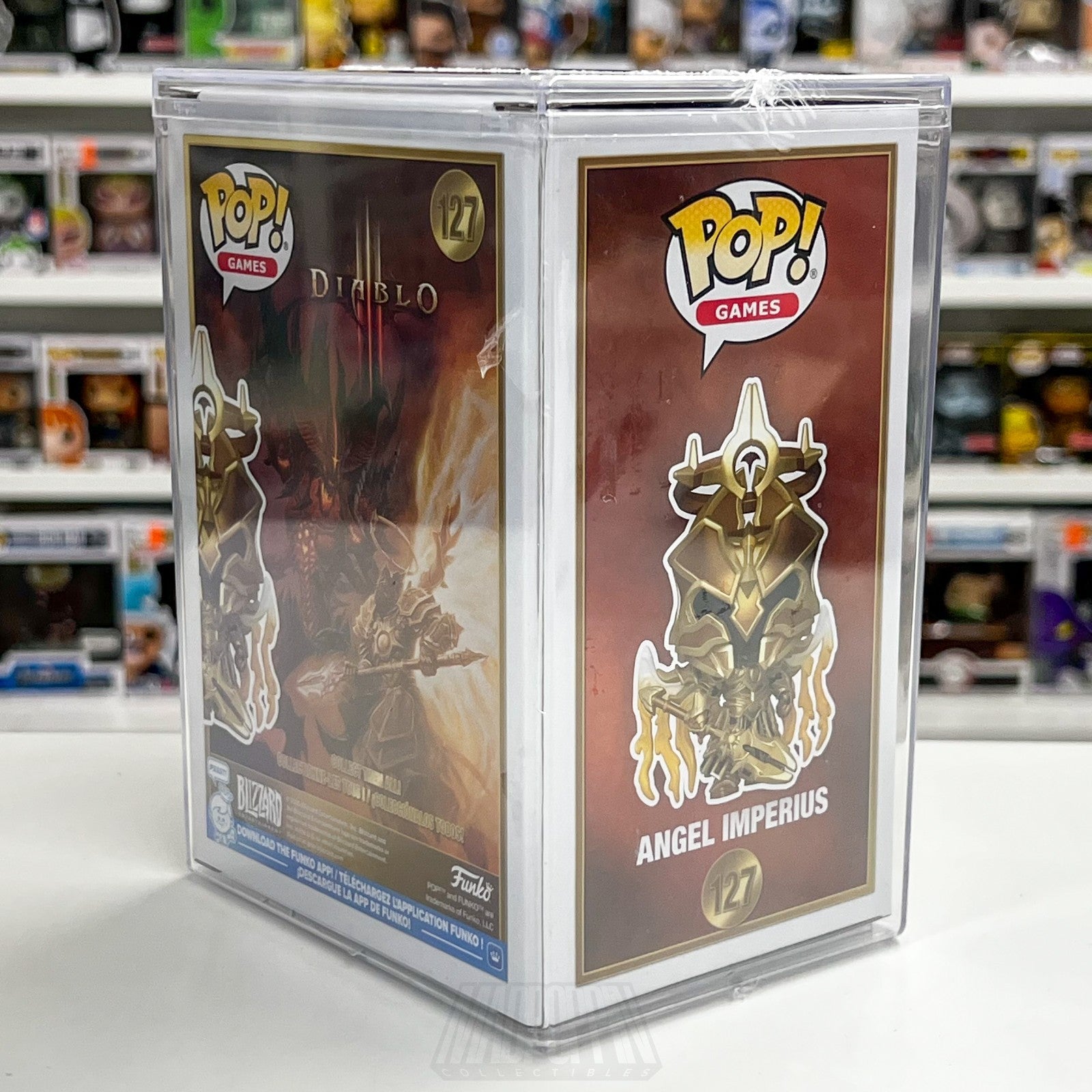 Funko Pop Games Diablo III Angel Imperius 127 Ultra Exclusive 5000 PCS Figure4