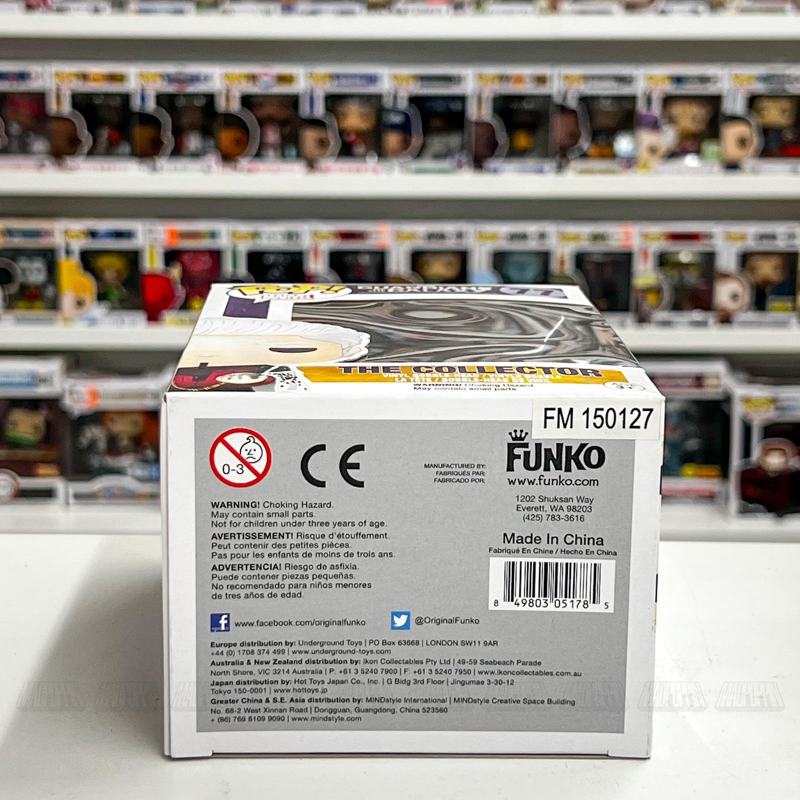 Funko Pop Guardians of the Galaxy The Collector #77 Marvel Vinyl Figure New