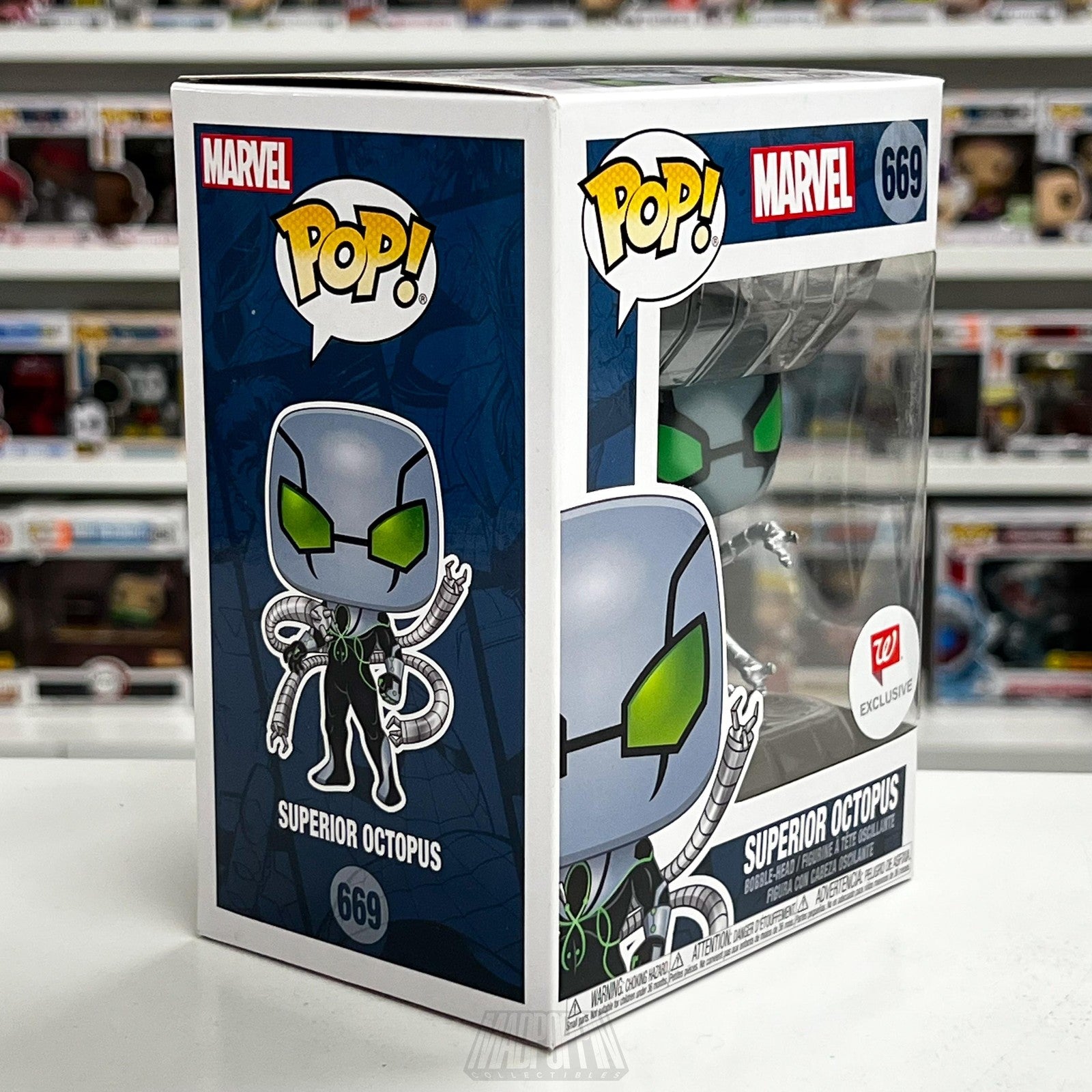 Funko Pop Marvel Superior Octopus 669 Walgreens Exclusive Vinyl Figure New Box