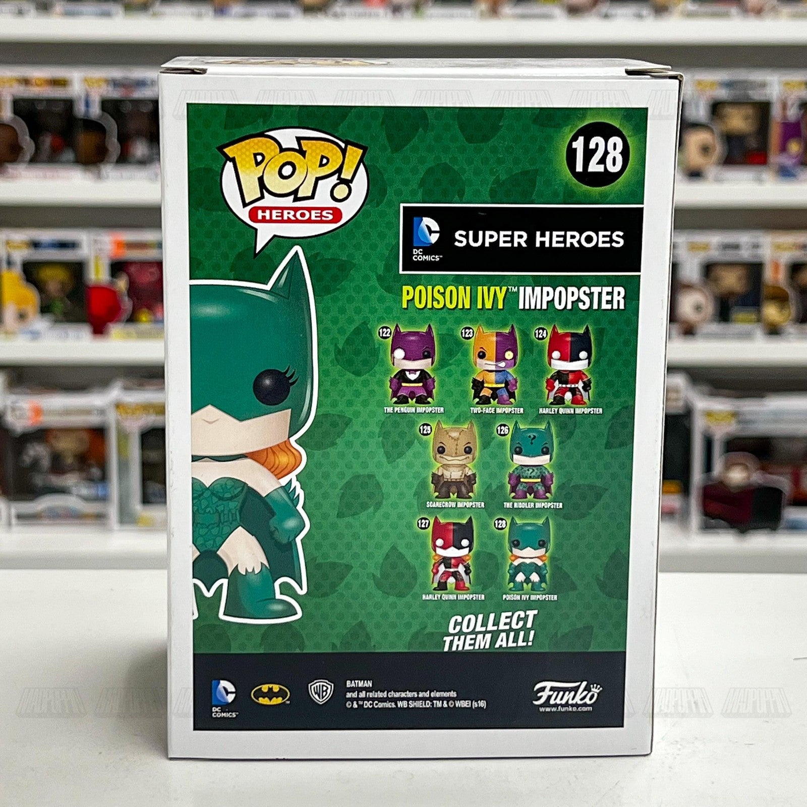 Funko Pop DC Comics Poison Ivy Imposter 128 Vinyl Figure Batman Villain New