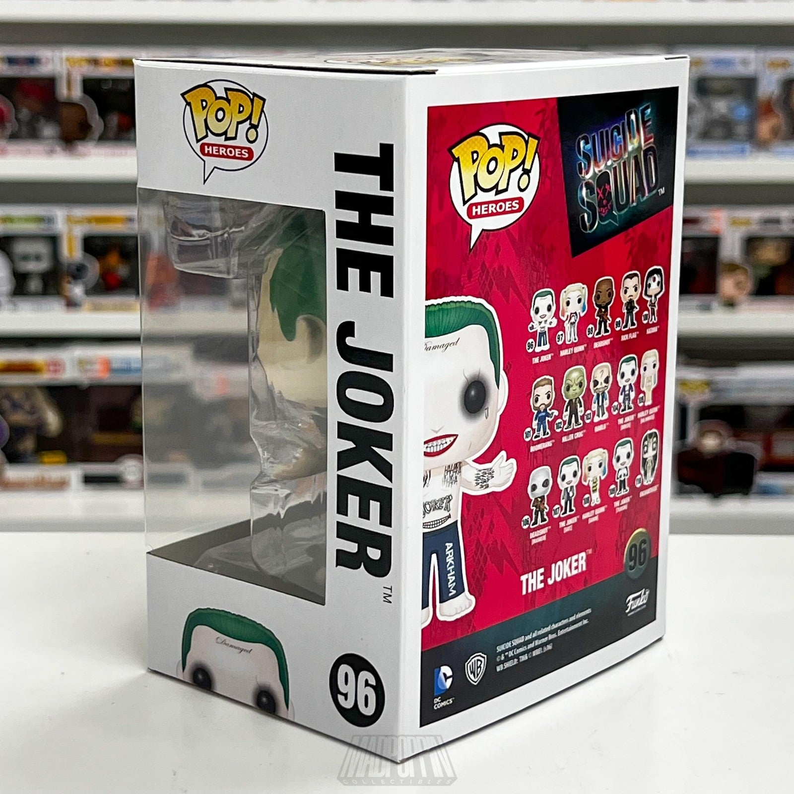 Funko Pop The Joker Suicide Squad #96 Vinyl Figure DC Comics Collectible New