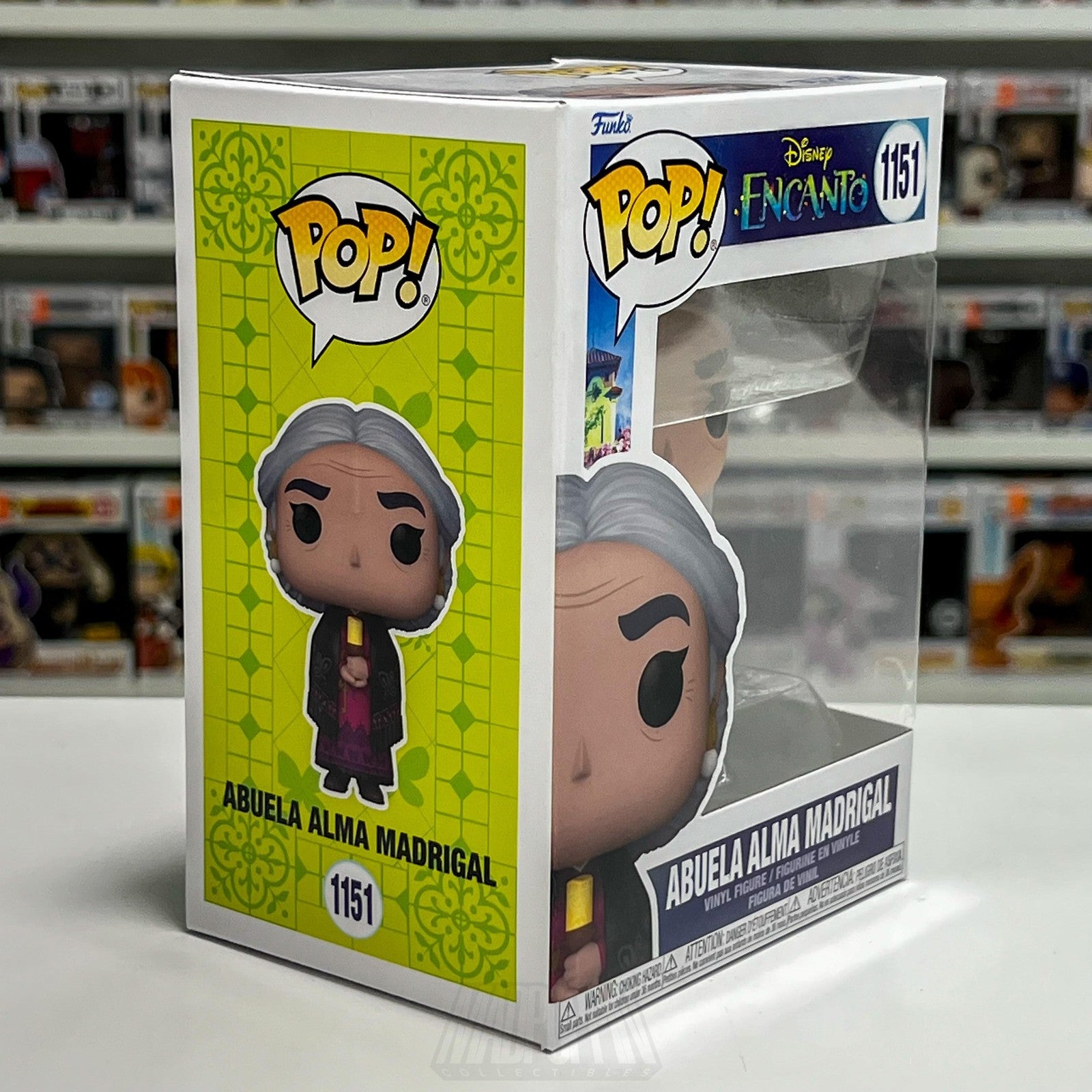 Funko Pop! Disney Encanto Abuela Alma Madrigal 1151 Vinyl Figure New Toy Grandma