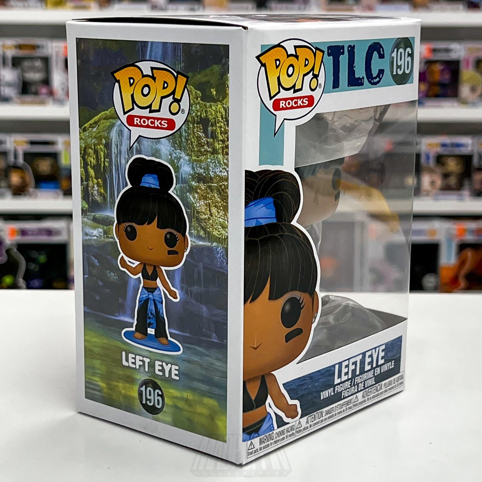 Funko Pop Rocks TLC Left Eye 196 Waterfalls Video Vinyl Figure 90s R&B Atlanta5