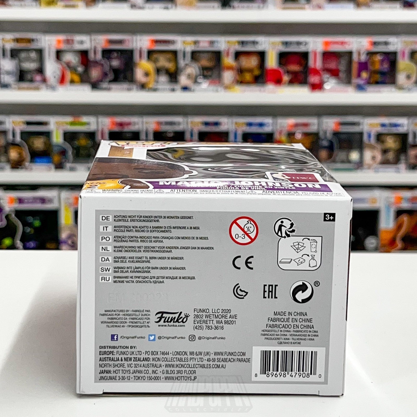 Funko Pop Los Angeles Lakers Magic Johnson Vinyl Figure #78 NBA Basketball HWC7