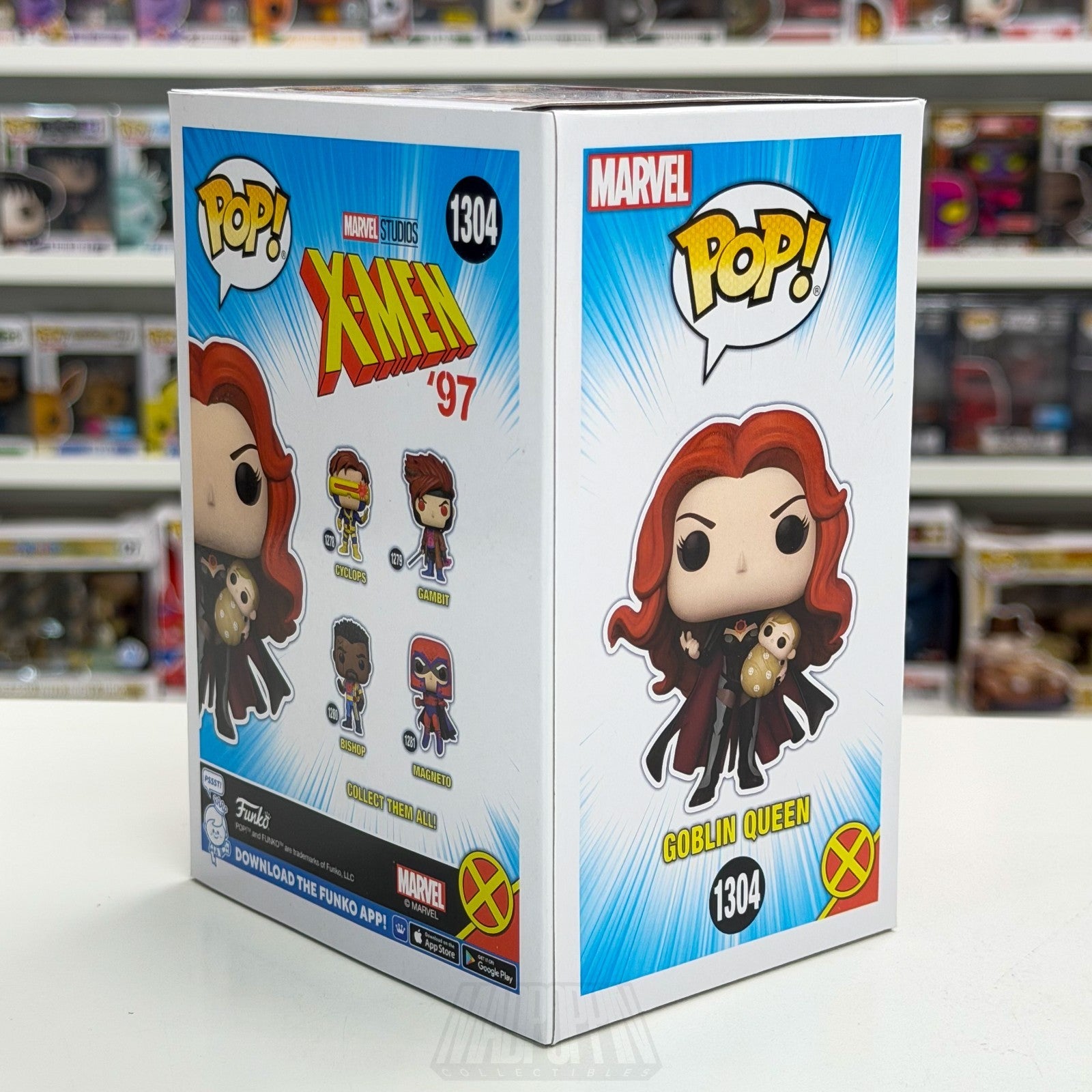 Funko Pop Marvel X-Men 97 Goblin Queen NYCC Official Sticker 1304 Vinyl Figure4