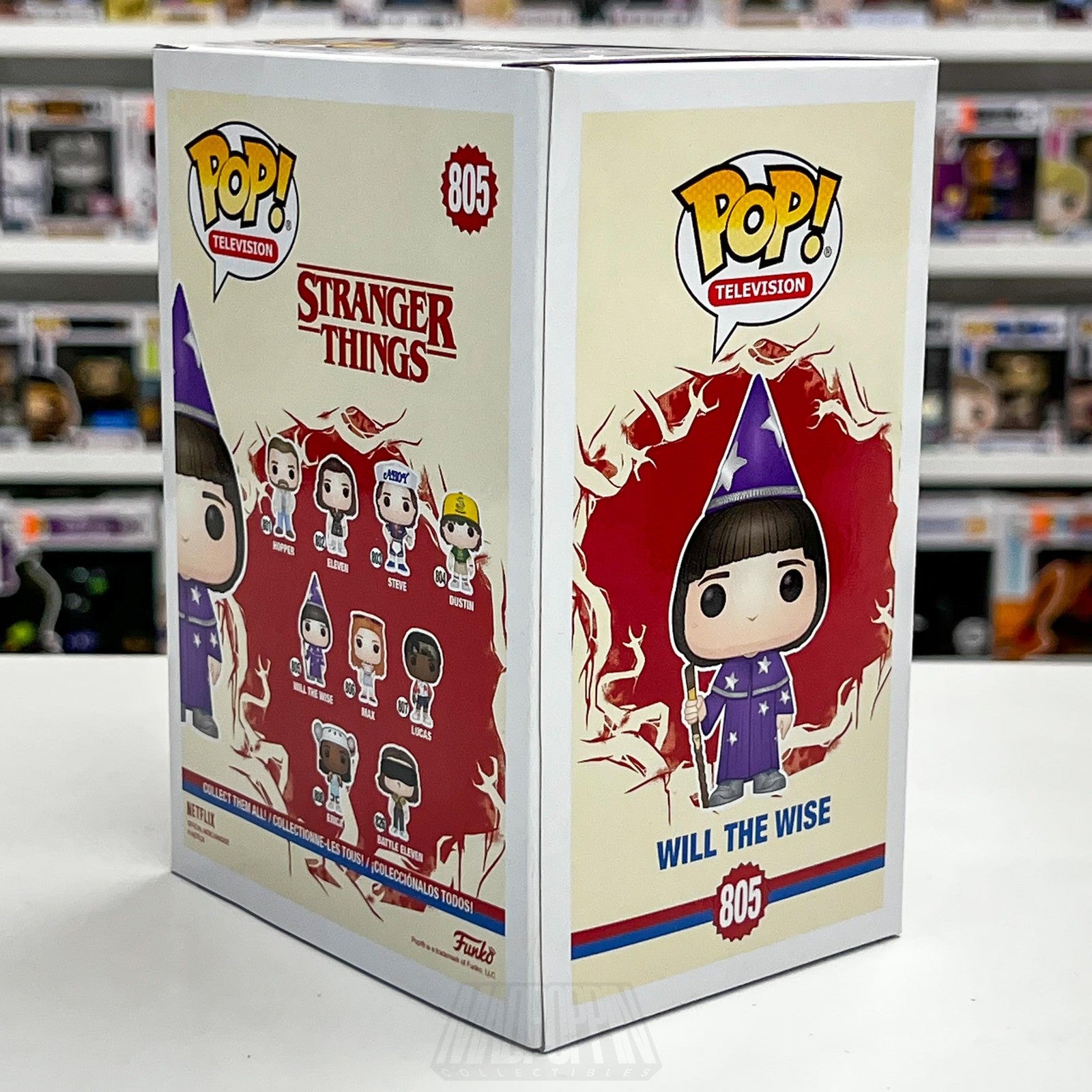 Funko Pop Television Stranger Things Will The Wise 805 Vinyl Figure Netflix4