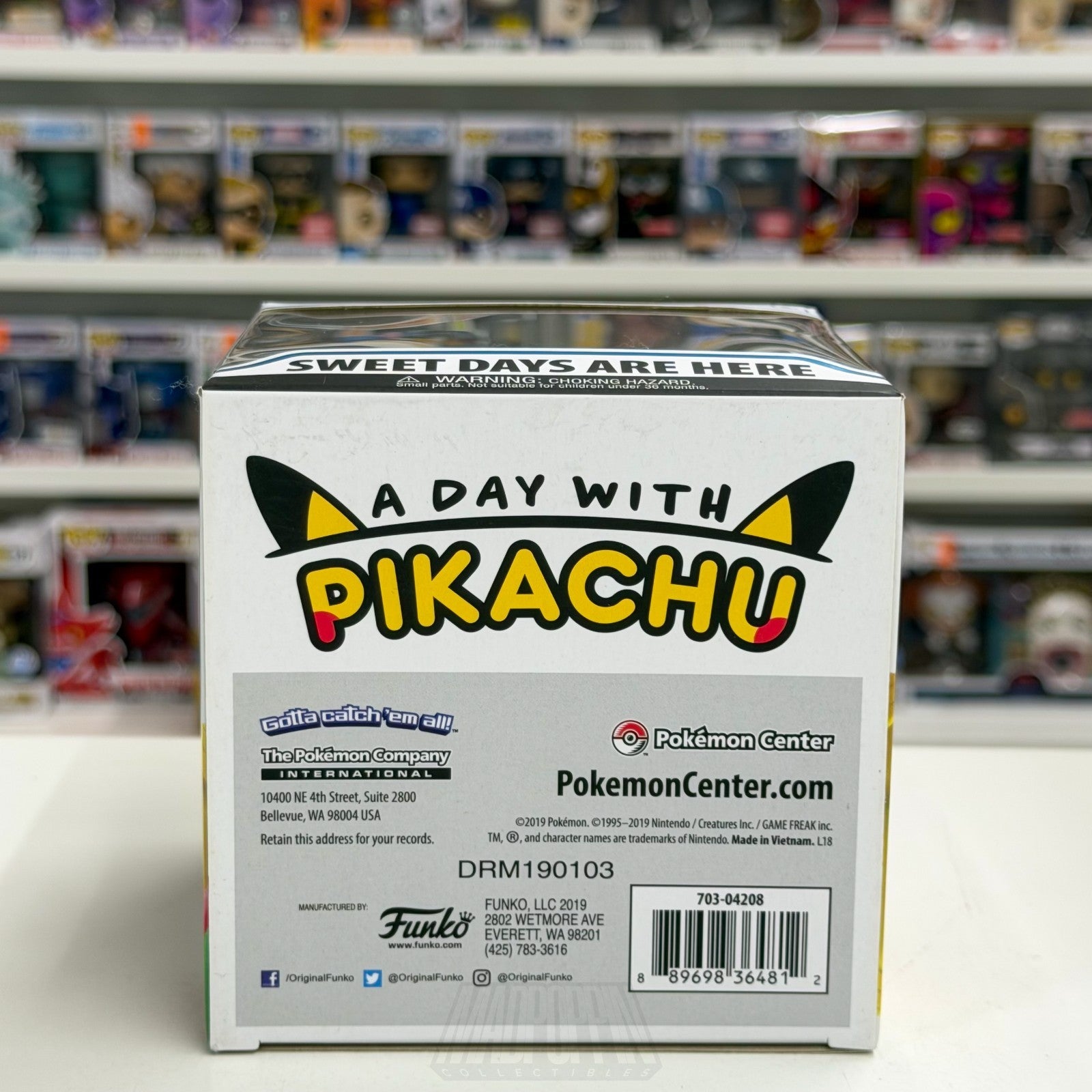 Funko A Day With Pikachu Sweet Days are Here Pokémon Center TCG Toy Vinyl Figure7