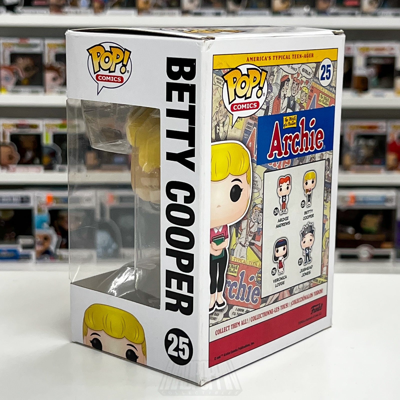 Funko Pop Comics Archie Elizabeth Betty Cooper 25 Riverdale Toy Vinyl Figure2