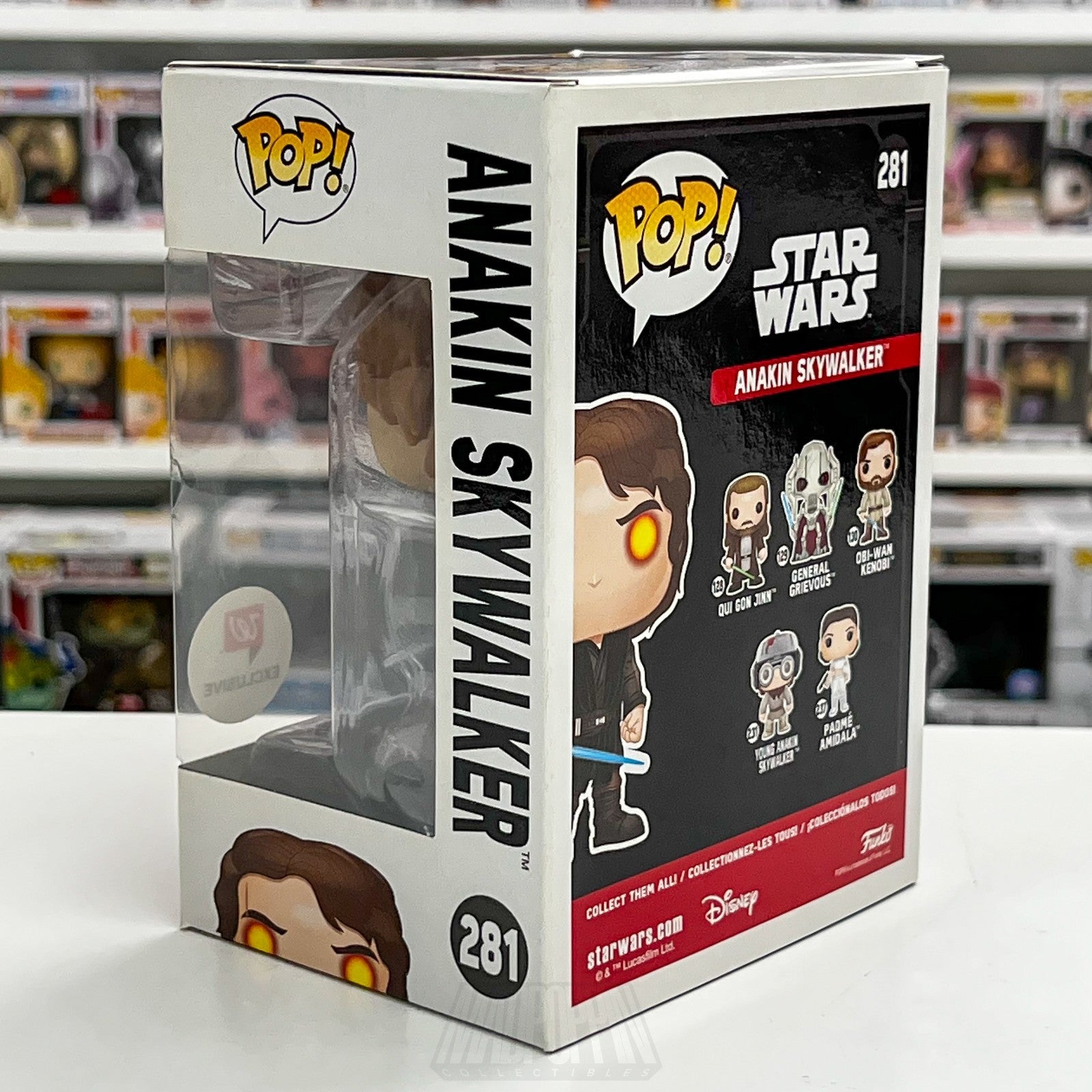 Funko Pop Star Wars Anakin Skywalker Dark Side Walgreens 281 Toy Vinyl Figure2