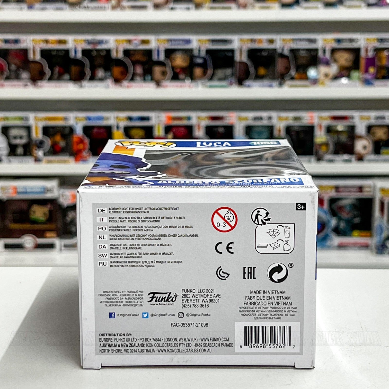 Funko Pop Disney Pixar Luca Alberto Scorfano 1056 Sea Monster Toy Vinyl Figure7