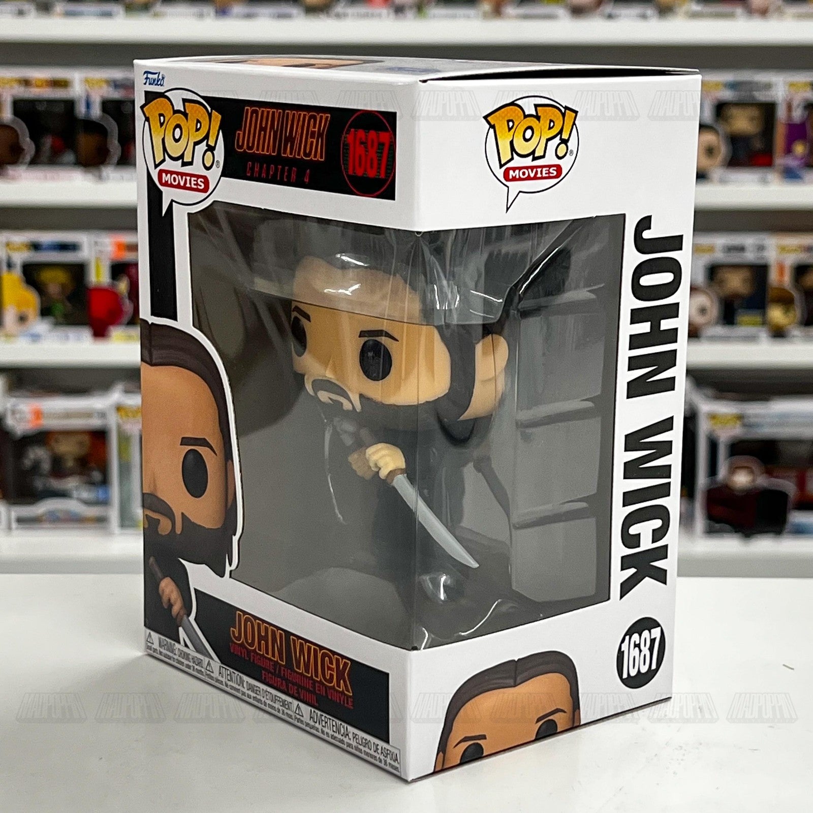 Funko Pop John Wick Chapter 4 1687 Vinyl Figure Movies Collectible New In Box1