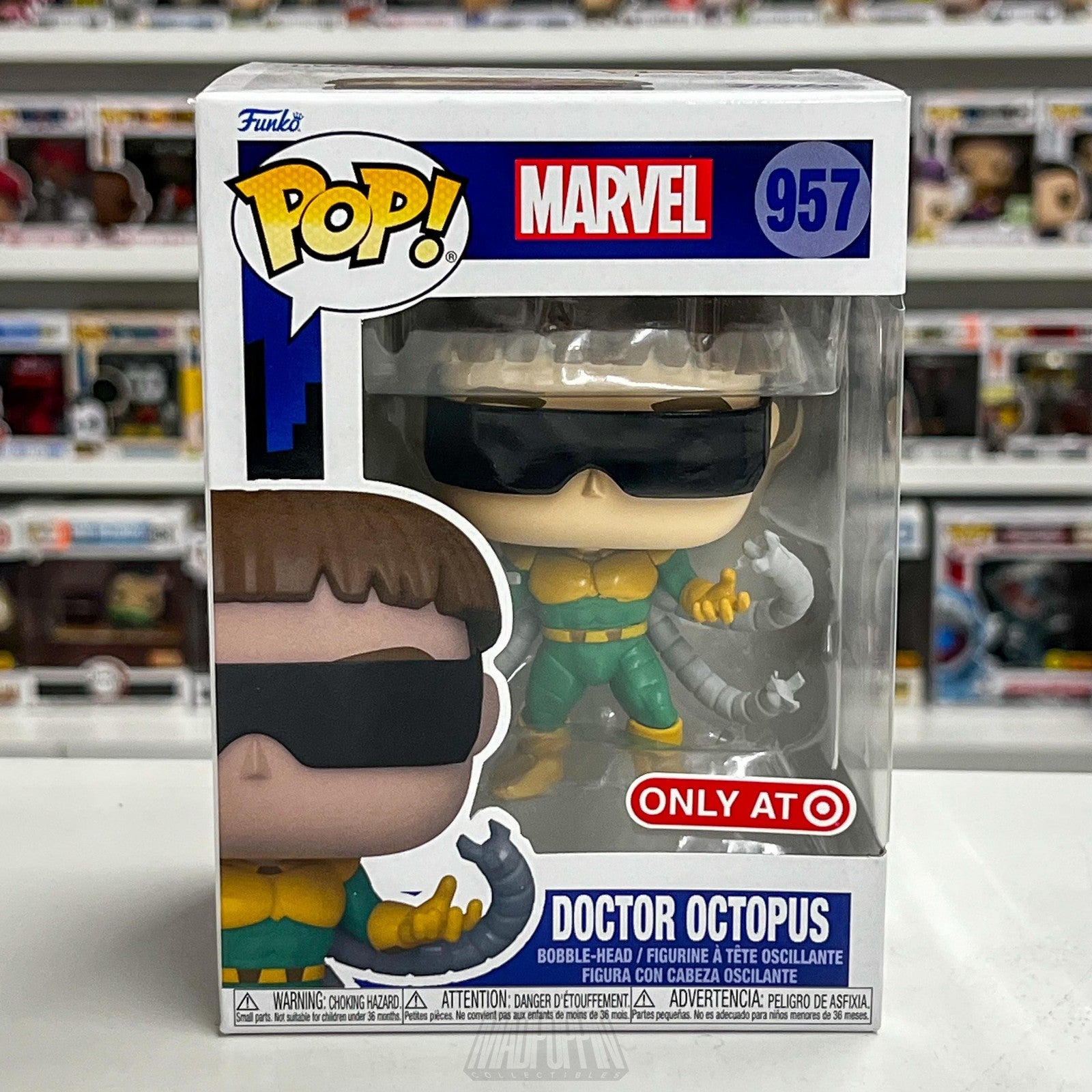 Funko Pop Marvel Doctor Octopus 957 Spider-Man Target Exclusive Vinyl Figure New