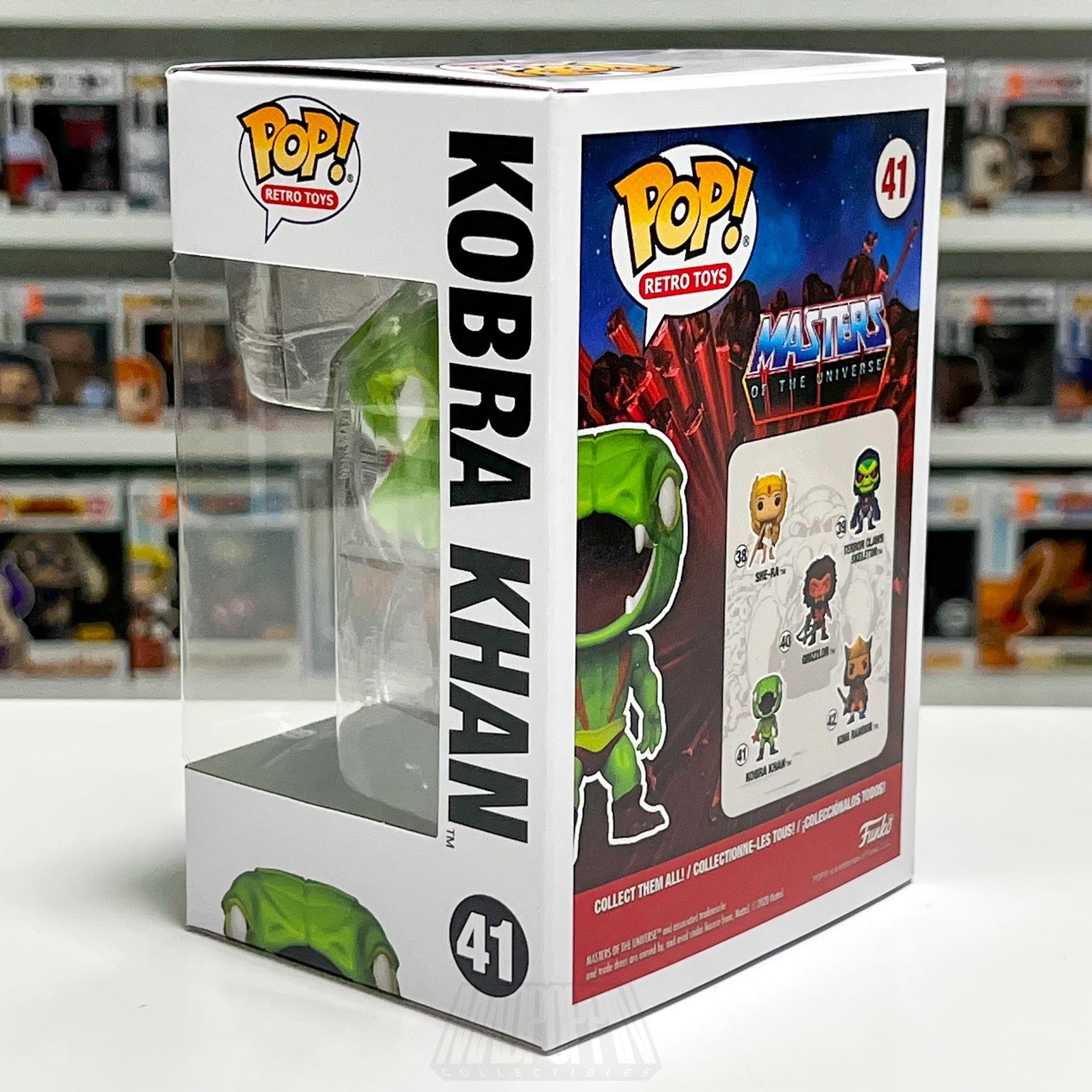 Funko Pop Masters of the Universe MOTU Kobra Khan #41 Retro Vinyl Figure NIB Toy