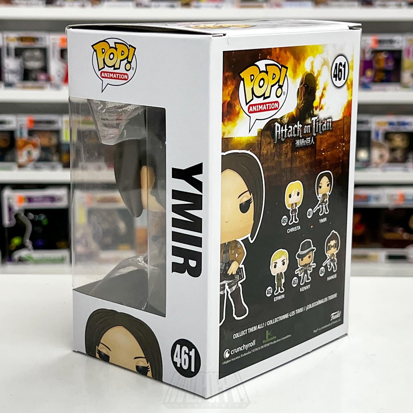 Funko Pop Anime Attack On Titan Ymir 461 Vinyl Figure AOT Animation Manga Toy2