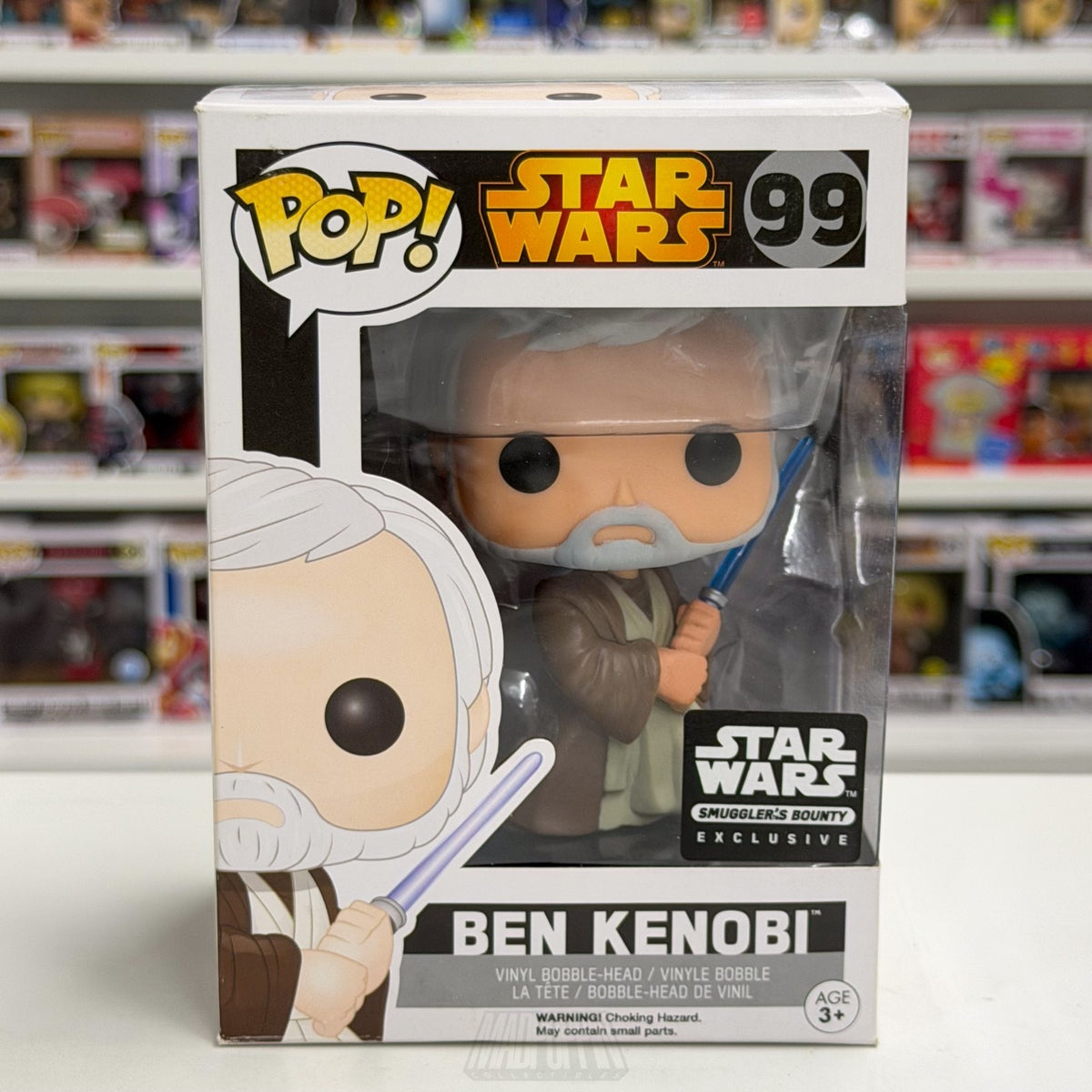 Funko Pop Star Wars Ben Kenobi Smuggler's Bounty 99 Jedi Knight Toy Vinyl Figure
