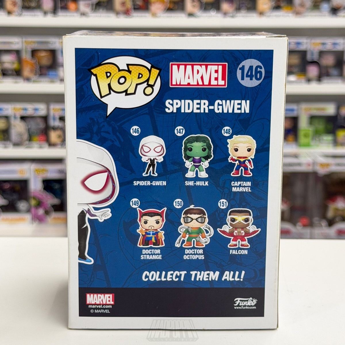 Funko Pop Marvel Spider Gwen Stacy 146 Hooded Superhero MCU Toy Vinyl Figure