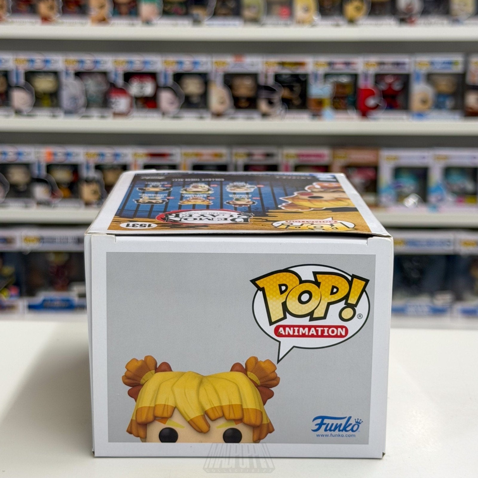 Funko Pop Anime Demon Slayer Zenitsu Agatsuma 1531 Japan Manga Toy Vinyl Figure