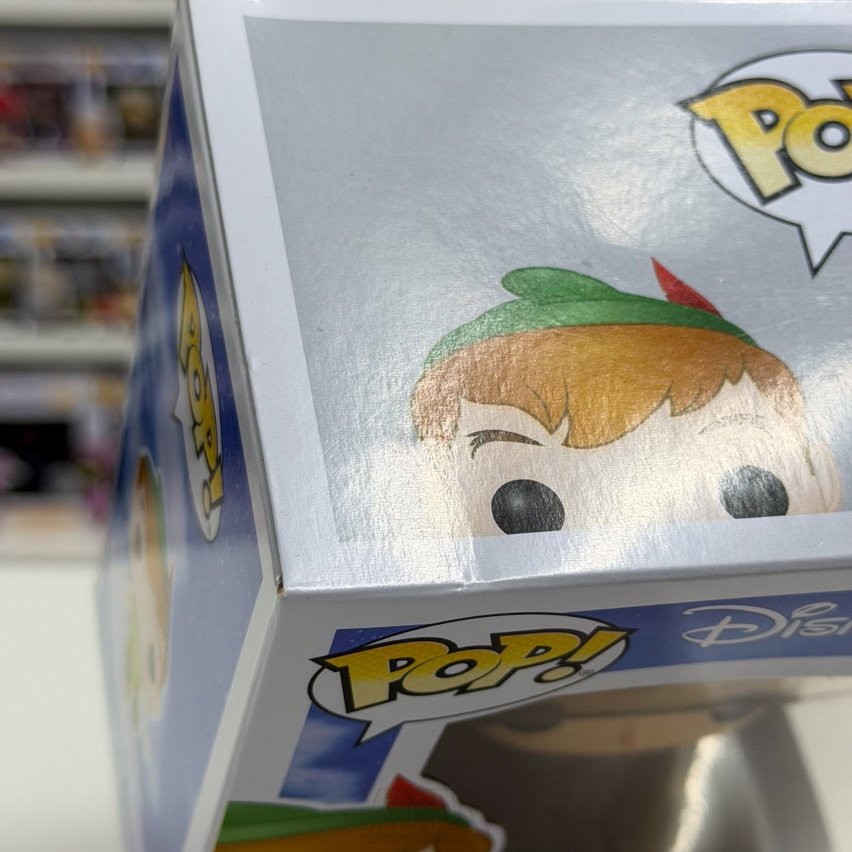 Funko Pop Disney Peter Pan Flying Hot Topic 279 Animated Fantasy Vinyl Figure