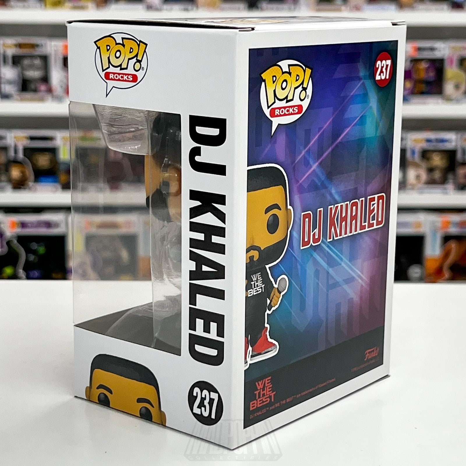 Funko Pop! Rocks DJ Khaled #237 Vinyl Figure We The Best 2021 Boxed Collectible