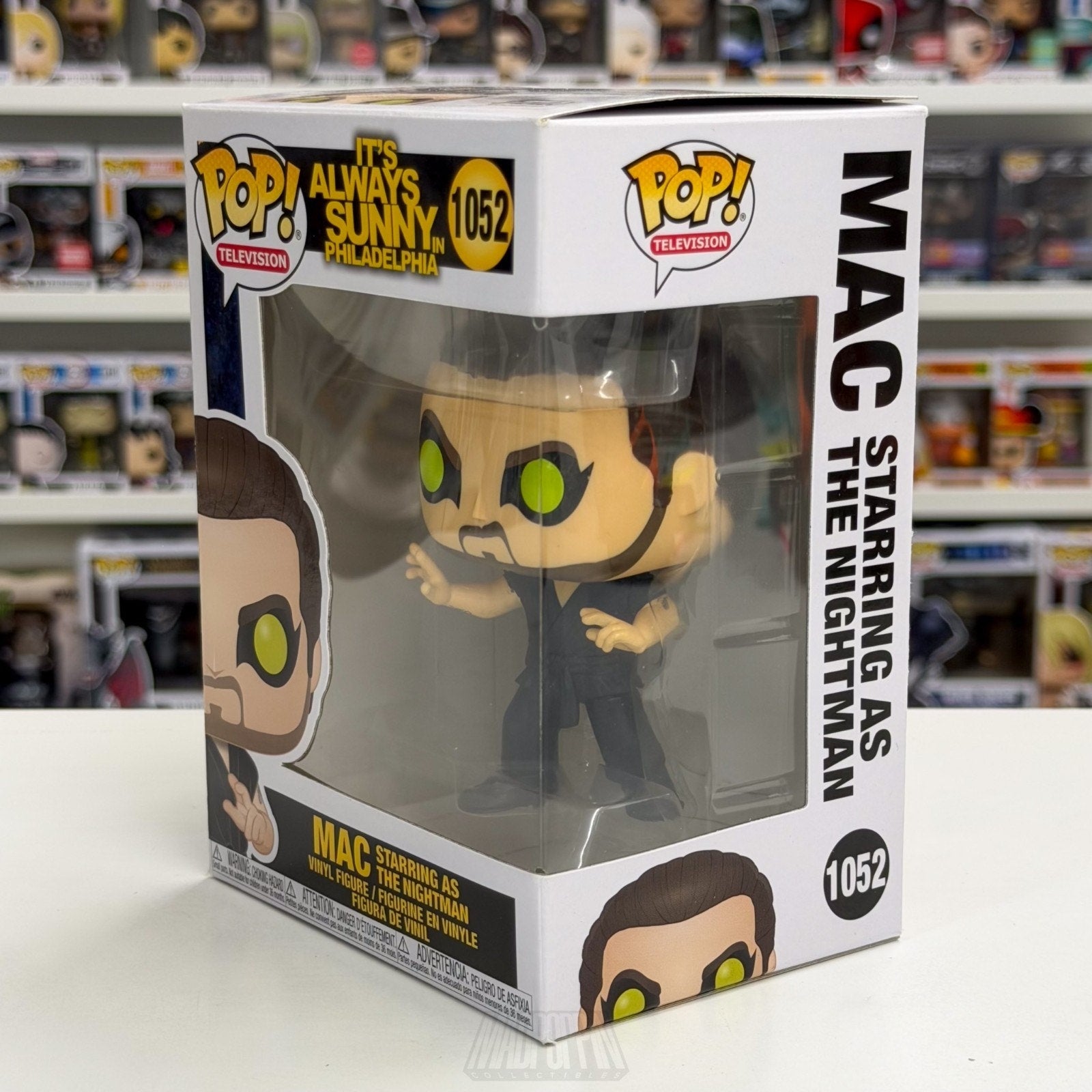 Funko Pop TV It's Always Sunny Philadelphia Mac as Nightman 1052 Vinyl Figure