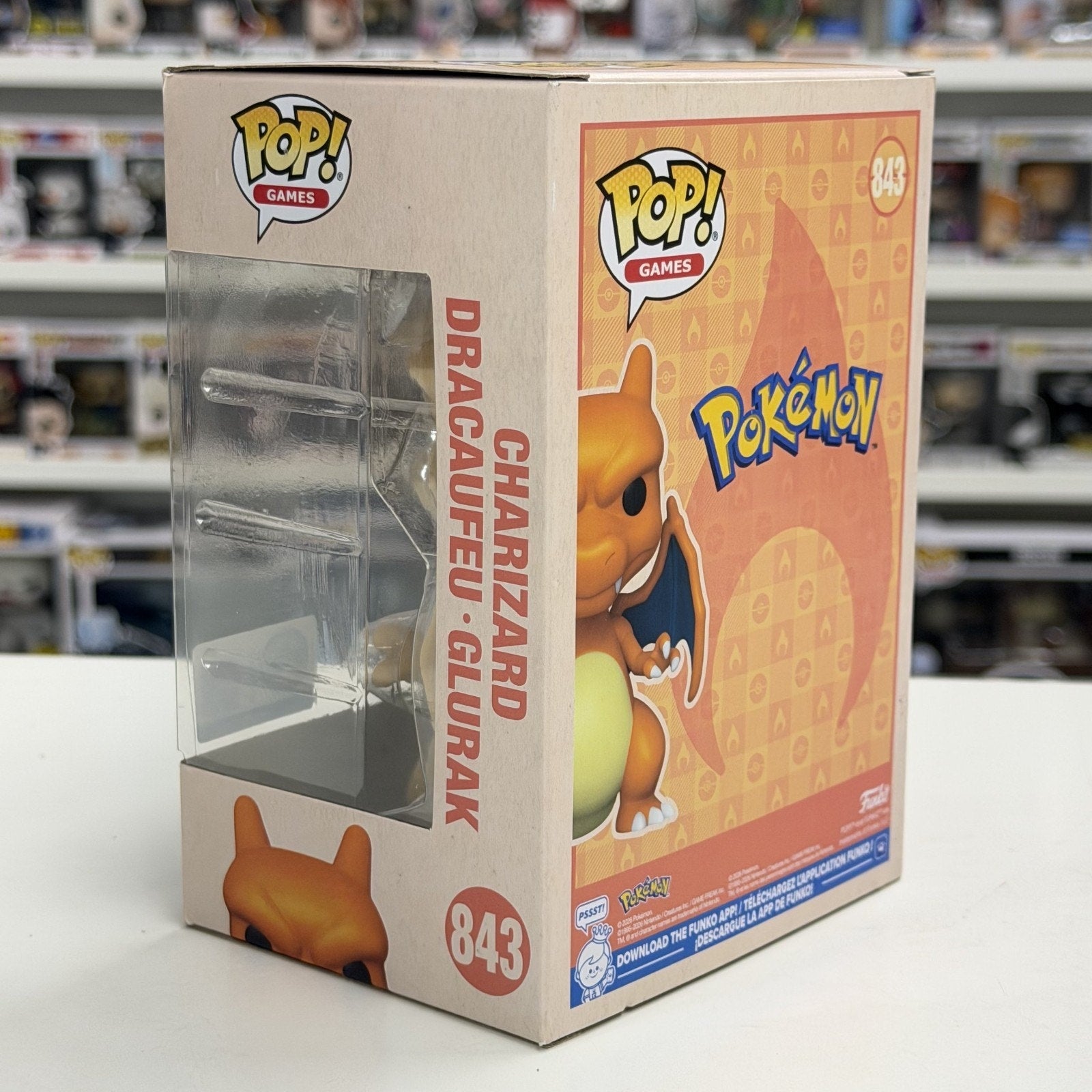 Funko Pop Games Pokemon Charizard Soft Color Target 843 TCG Toy Vinyl Figure